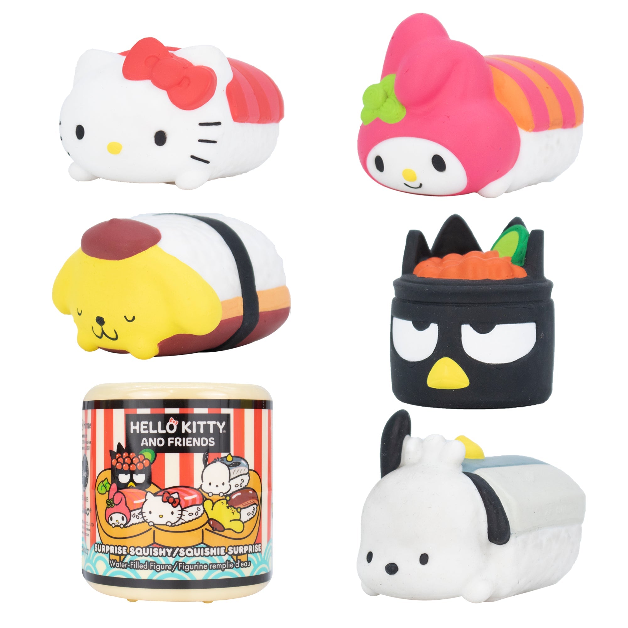 Hello Kitty and Friends Sushi Capsule Squishies (Series 4) Sale Wholesale Pice