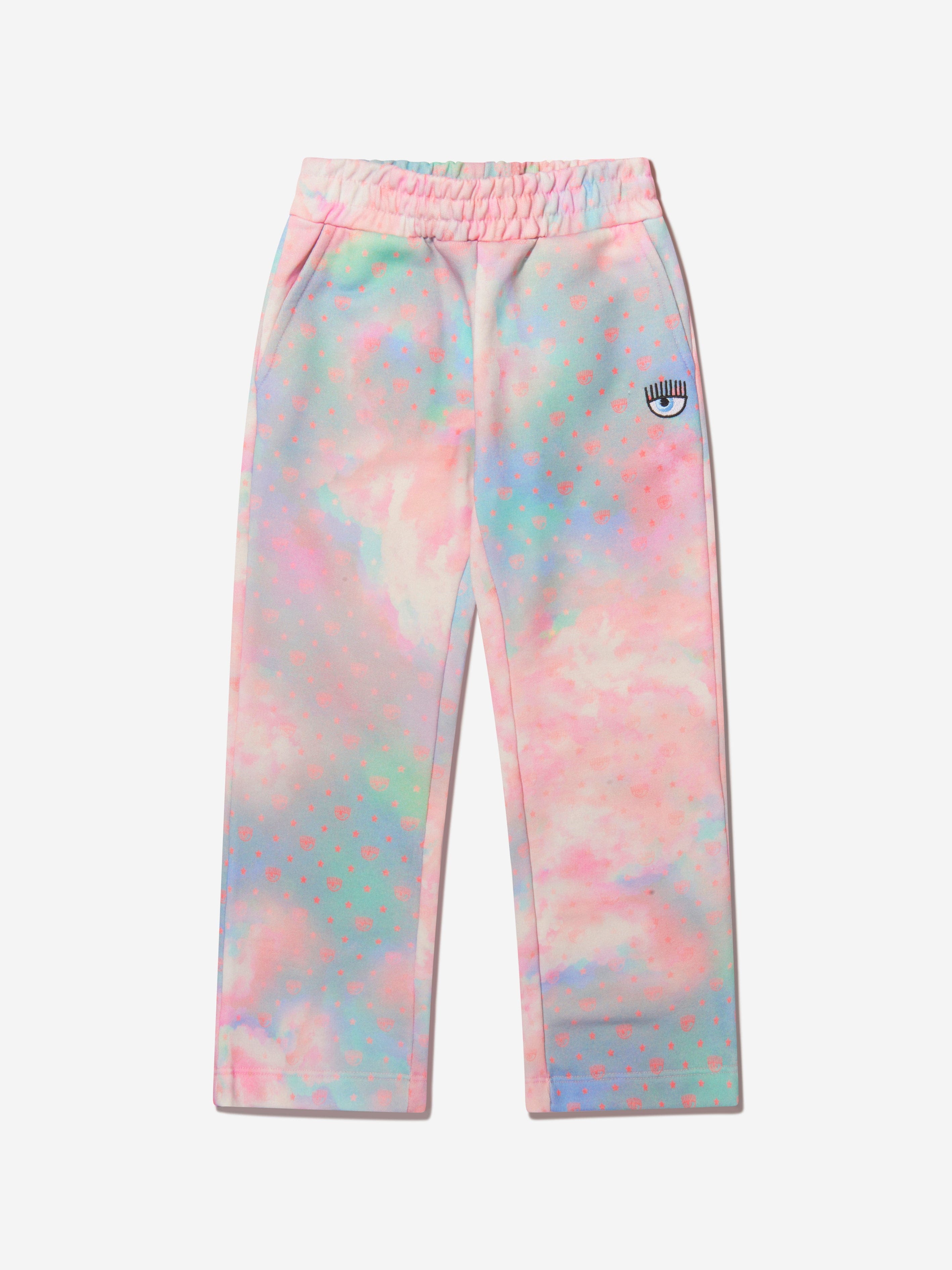 Chiara Ferragni Girls Cloud Print Joggers Affordable Cheap Pice