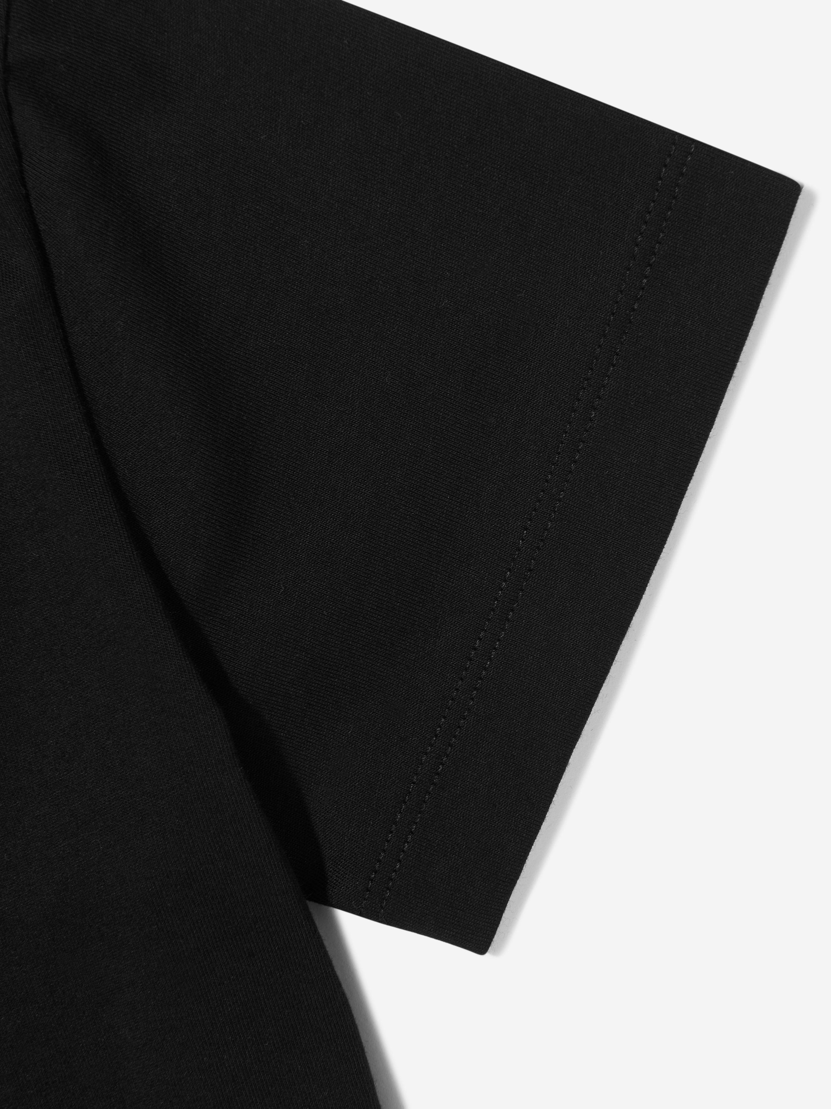 Balmain Girls Diamante Logo T-Shirt in Black Free Shipping Get To Buy