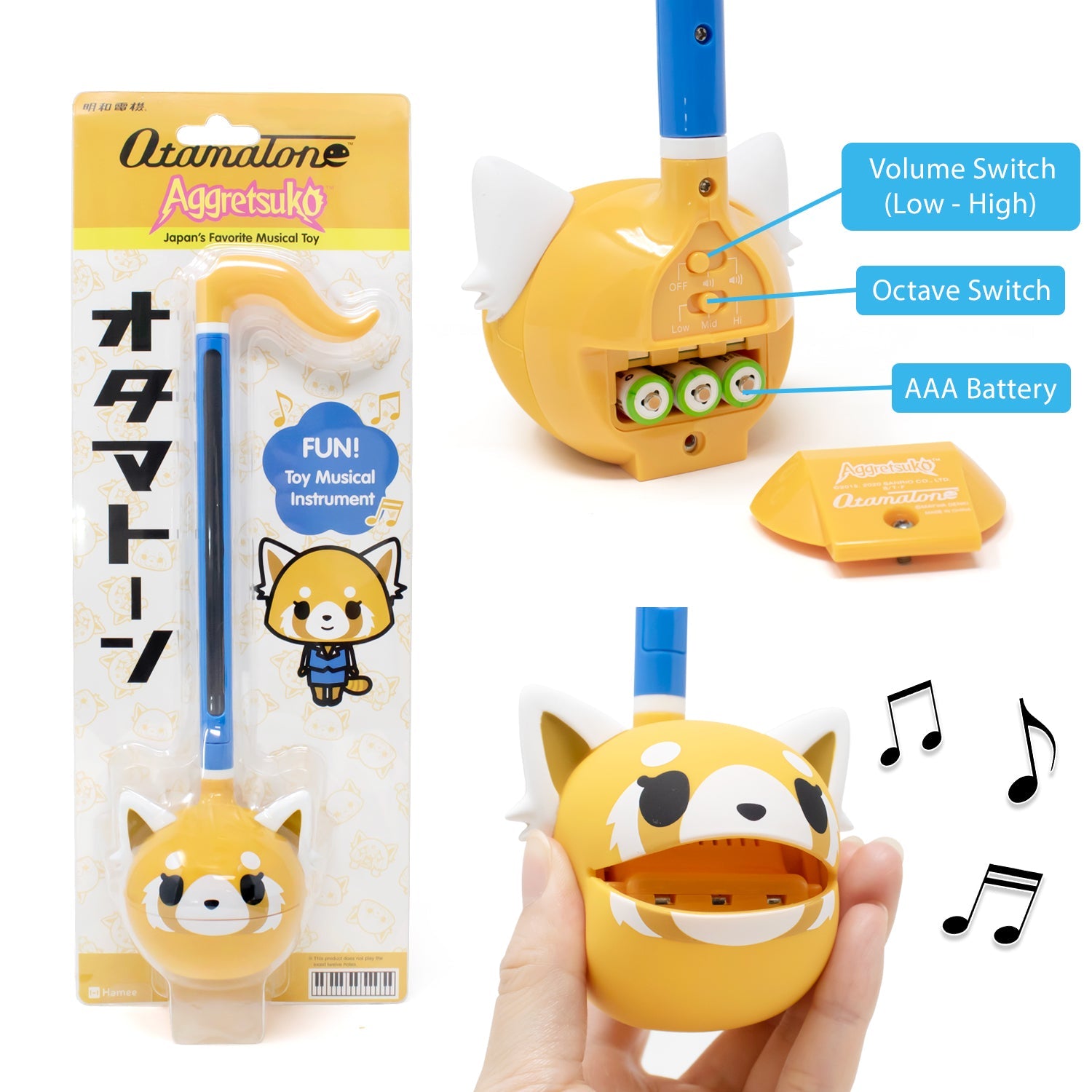 Aggretsuko Otamatone Musical Toy (Sweet) Cheap Sale Online