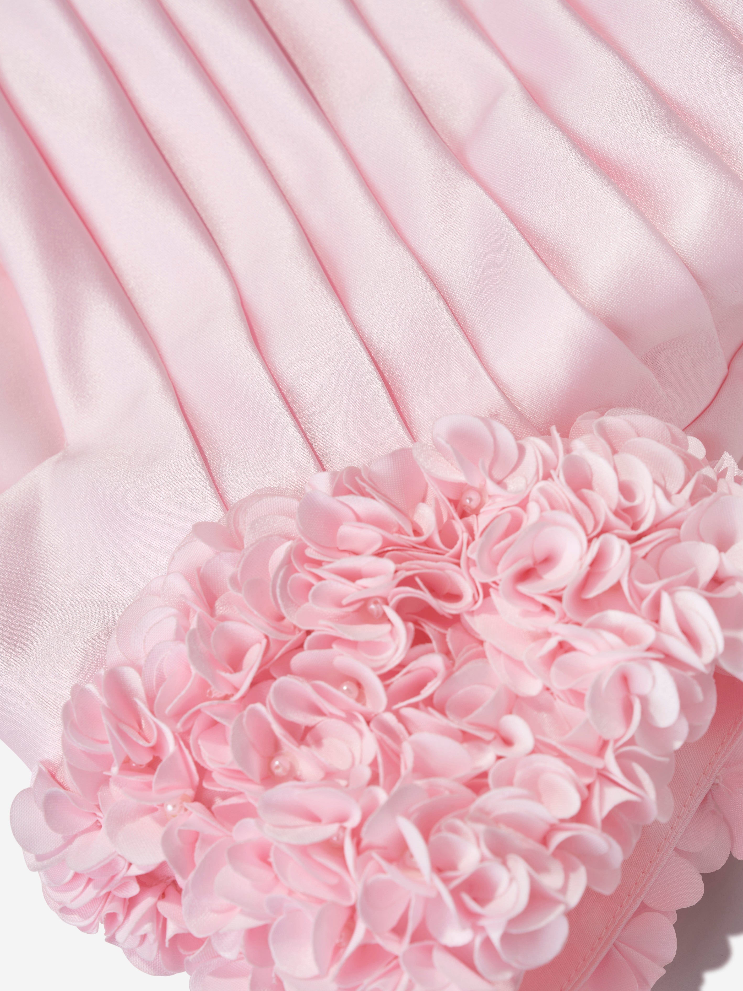 Sarah Louise Girls Ceremonial Ballerina Length Dress in Pink For Cheap Sale Online