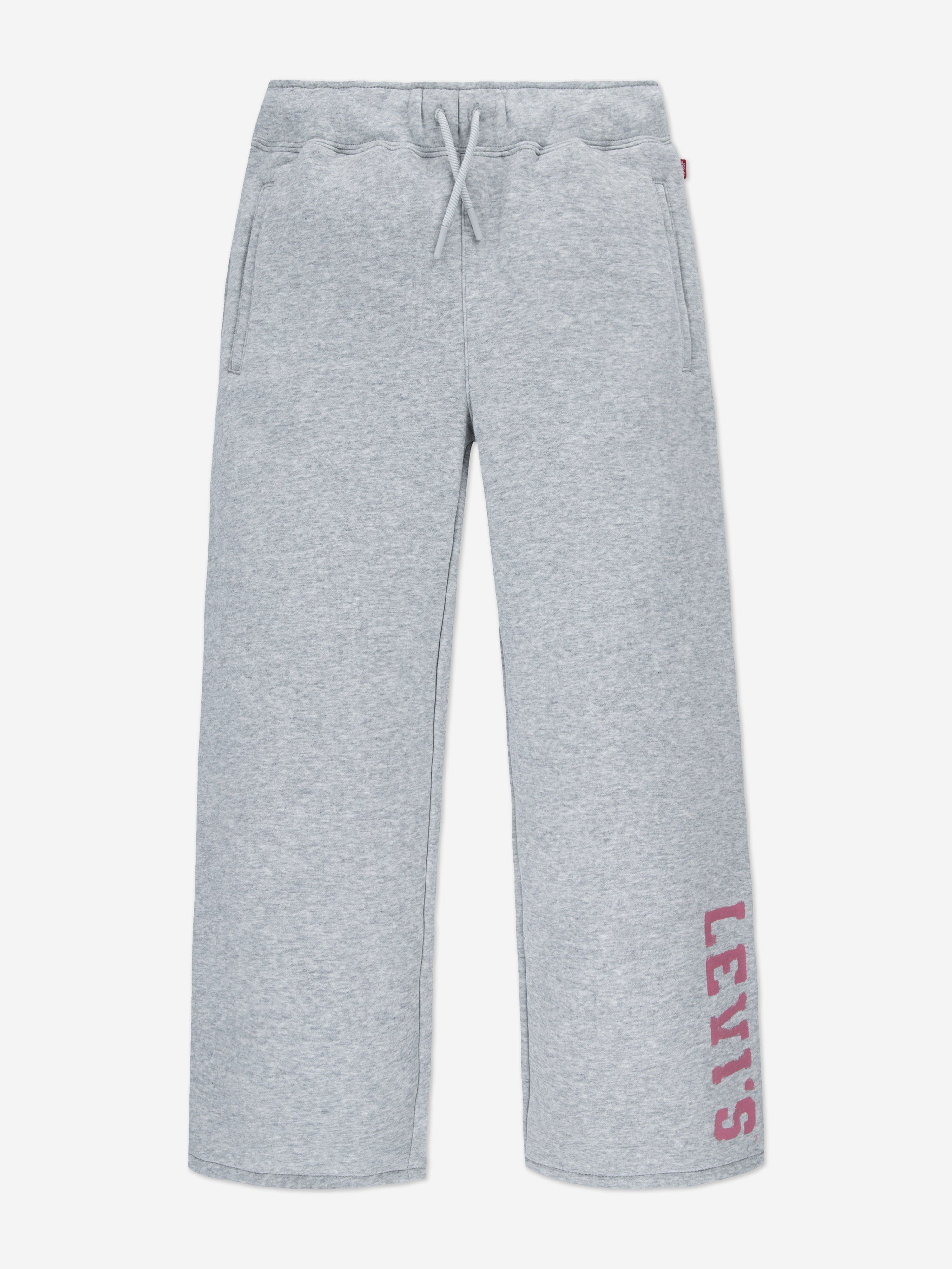 Girls Wide Leg Fleece Joggers in Grey 2025 New Cheap Pice