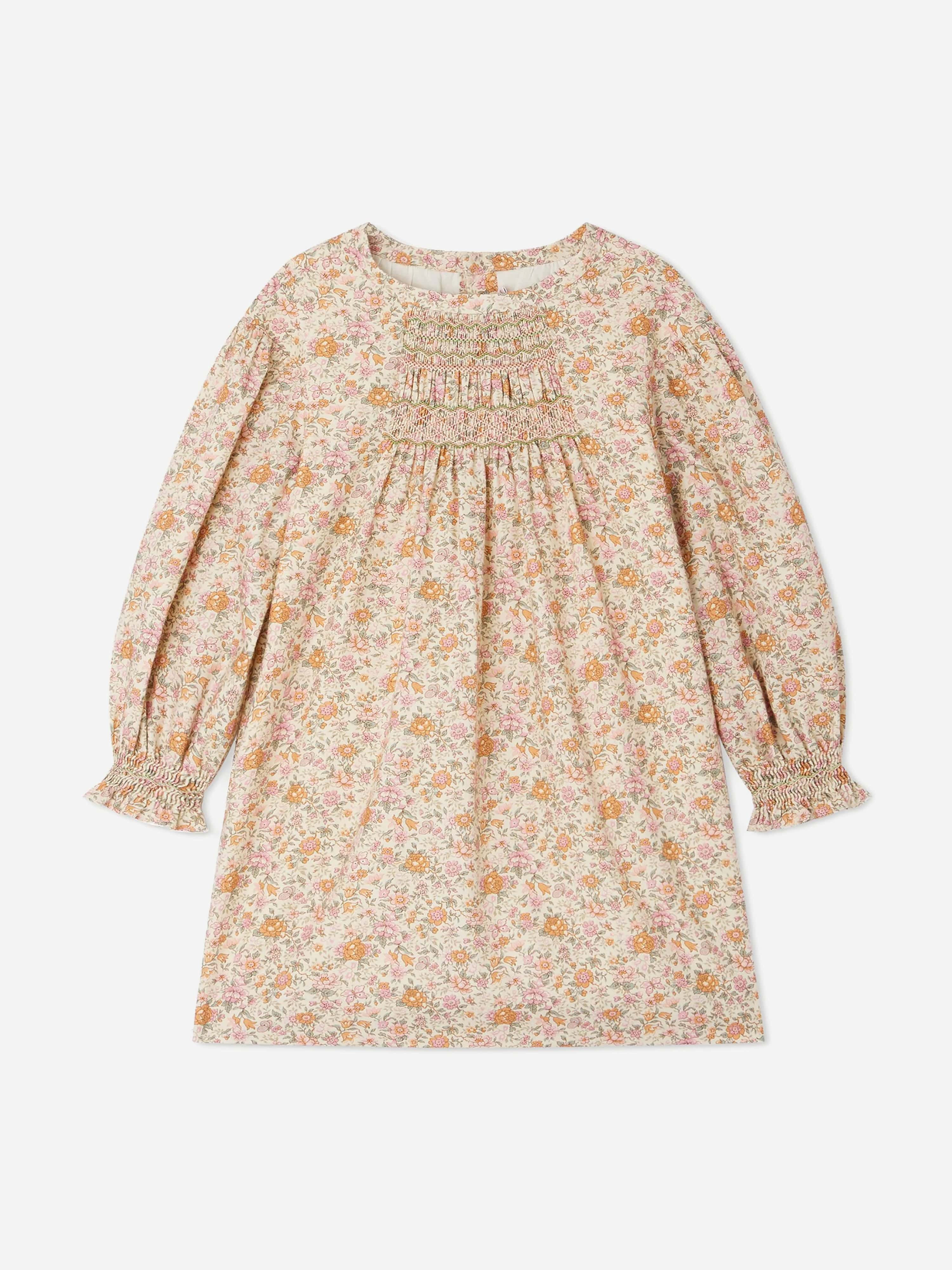 Bonpoint Girls Floral Divine Dress in Pink Newest Cheap Pice