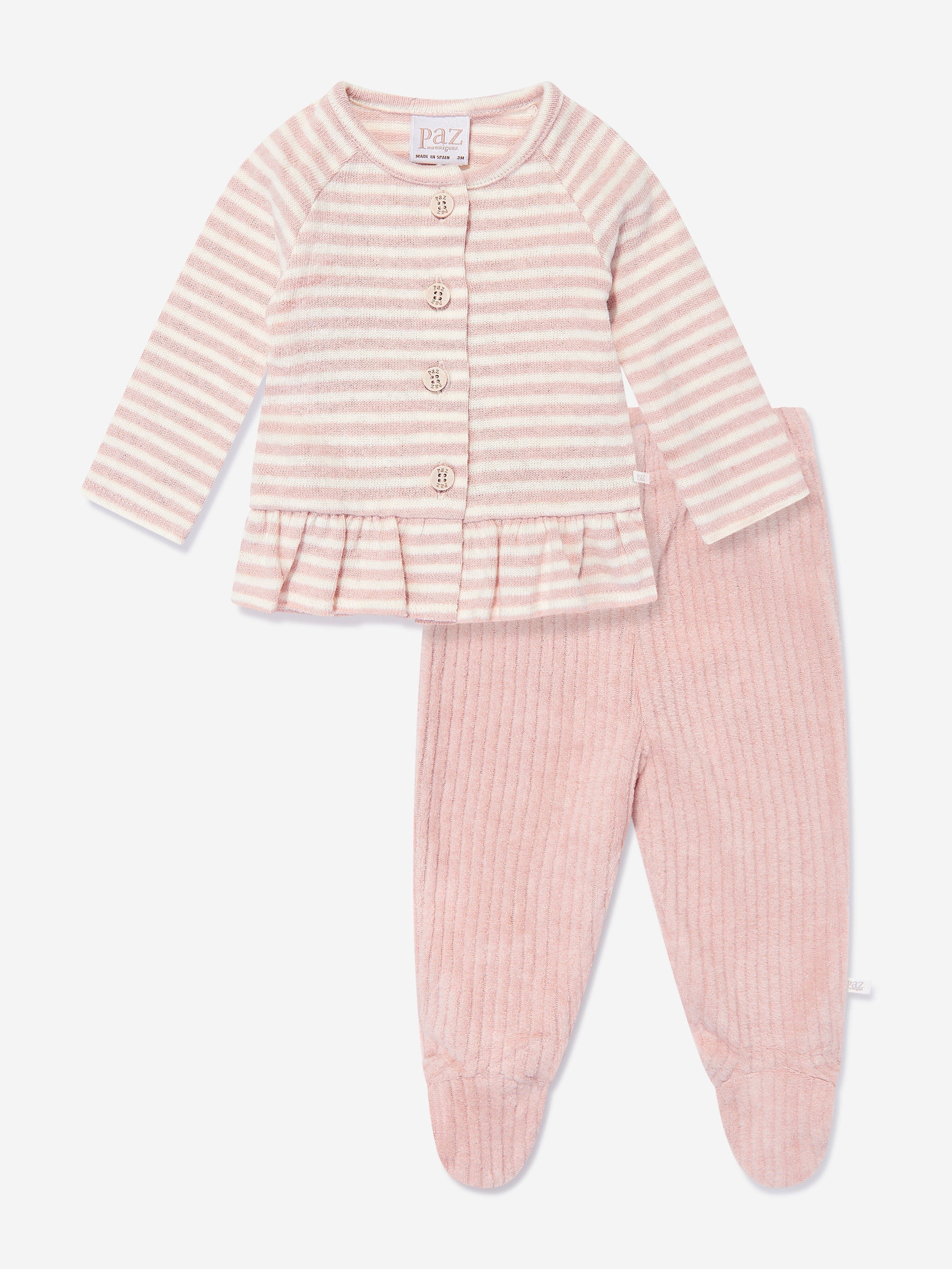 Paz Rodriguez Baby Girls 2 Piece Outfit Set in Pink Cheap Sale Collections
