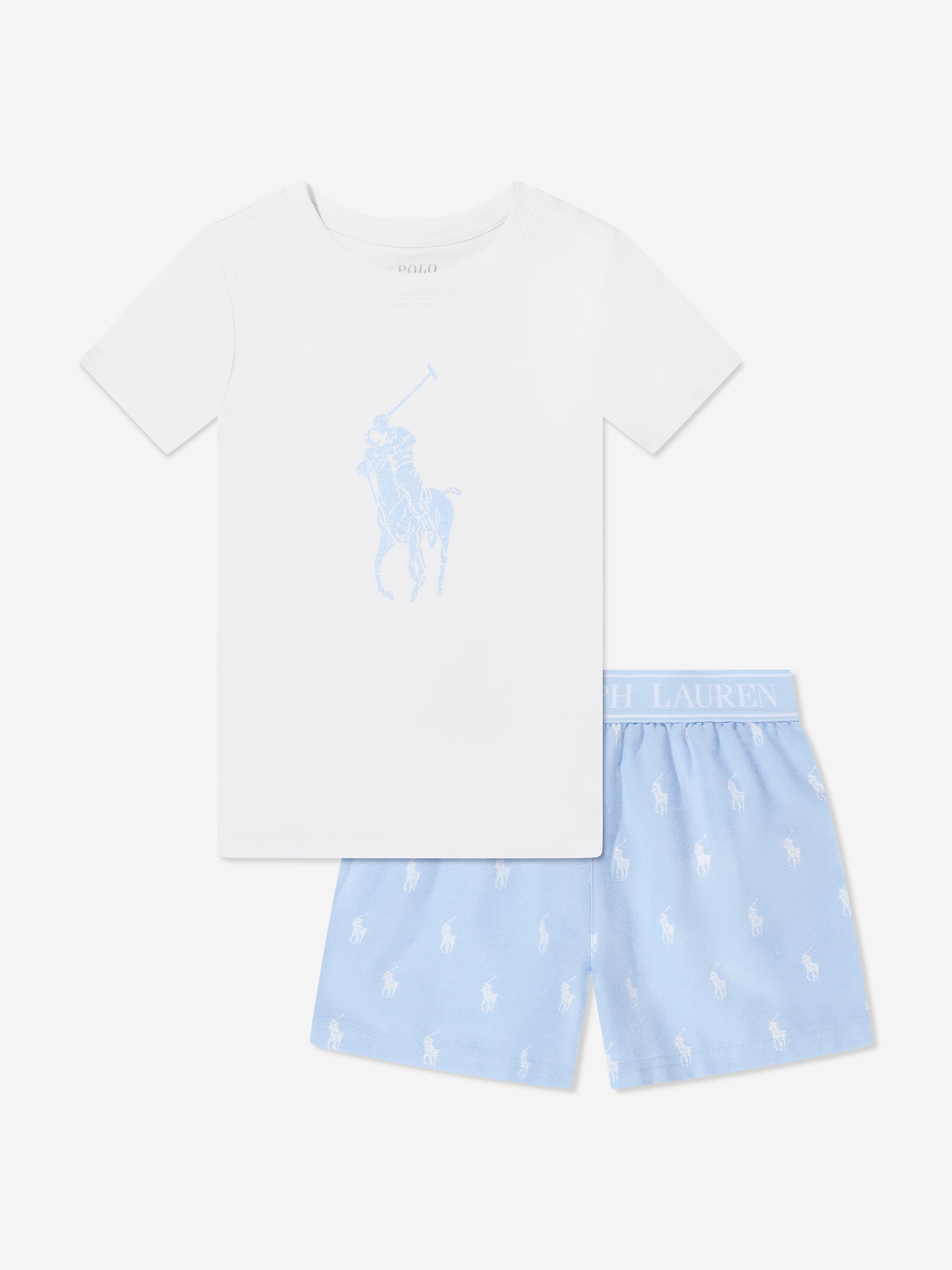 Girls Short Pyjama Set in Blue Free Shipping Tumblr