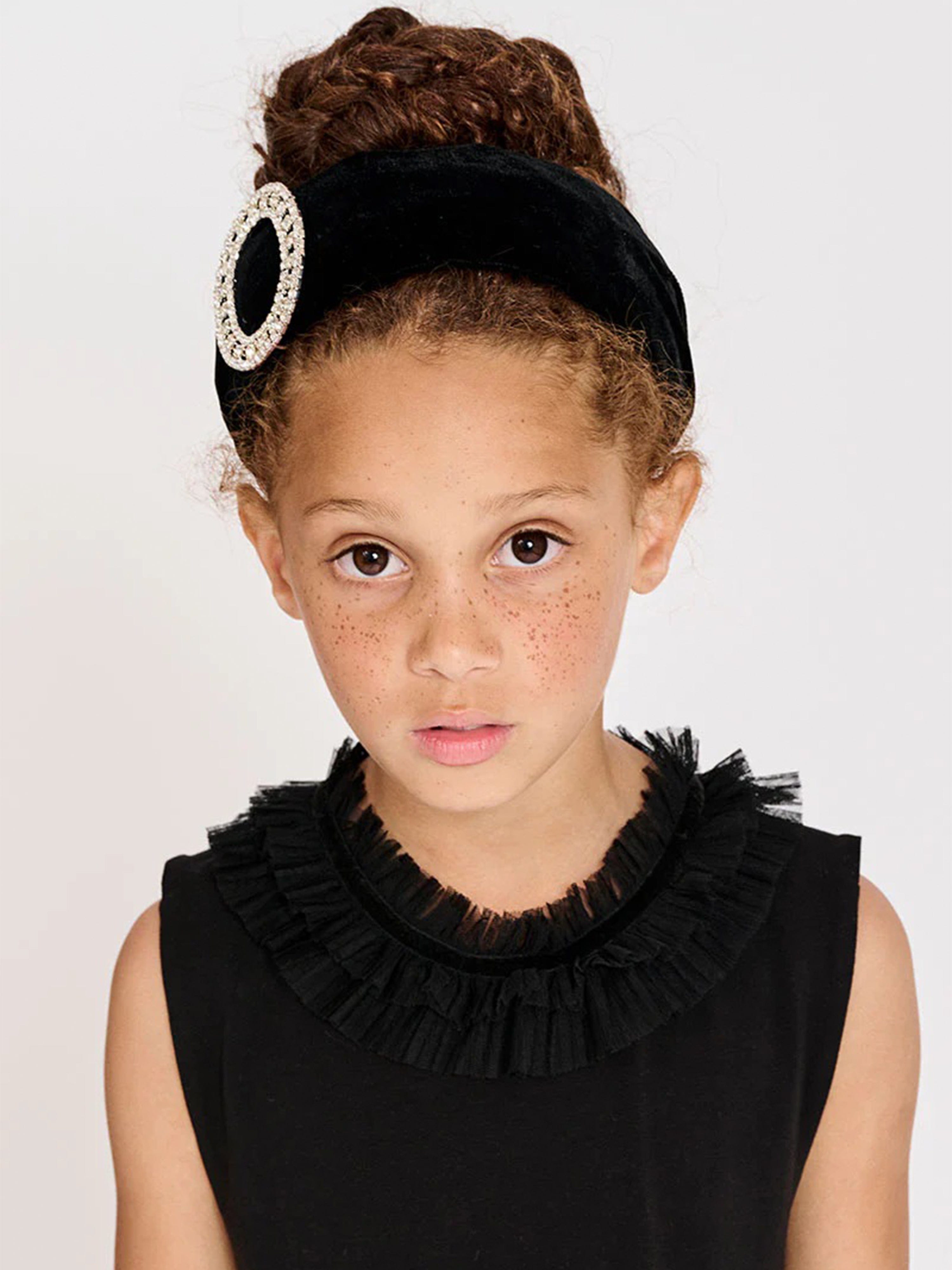 Angels Face Girls Gail Headband in Black Cheap Pice For Sale