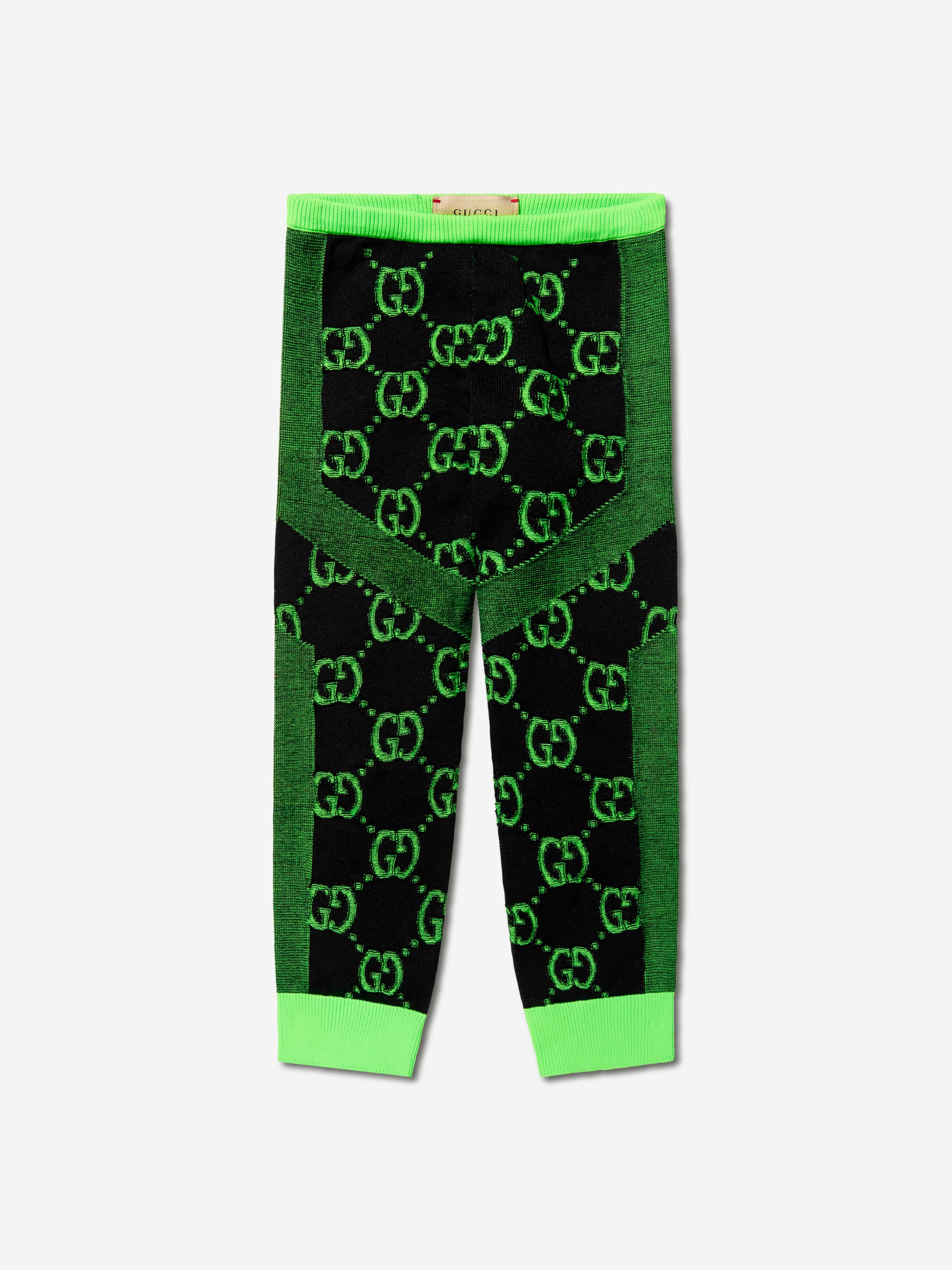 Gucci Girls GG Cycling Leggings In Black Really For Sale