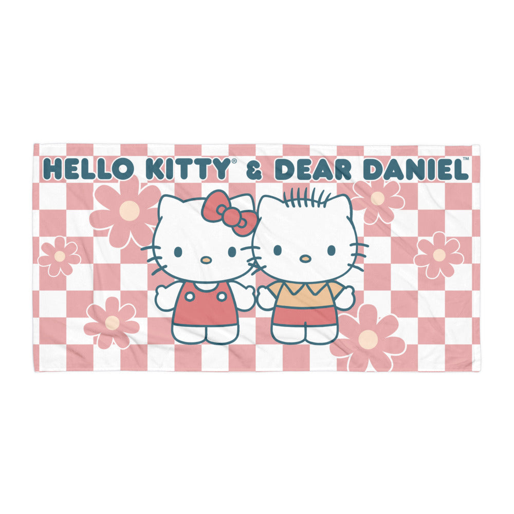 Hello Kitty & Dear Daniel Checkerboard Beach Towel Discount Explore