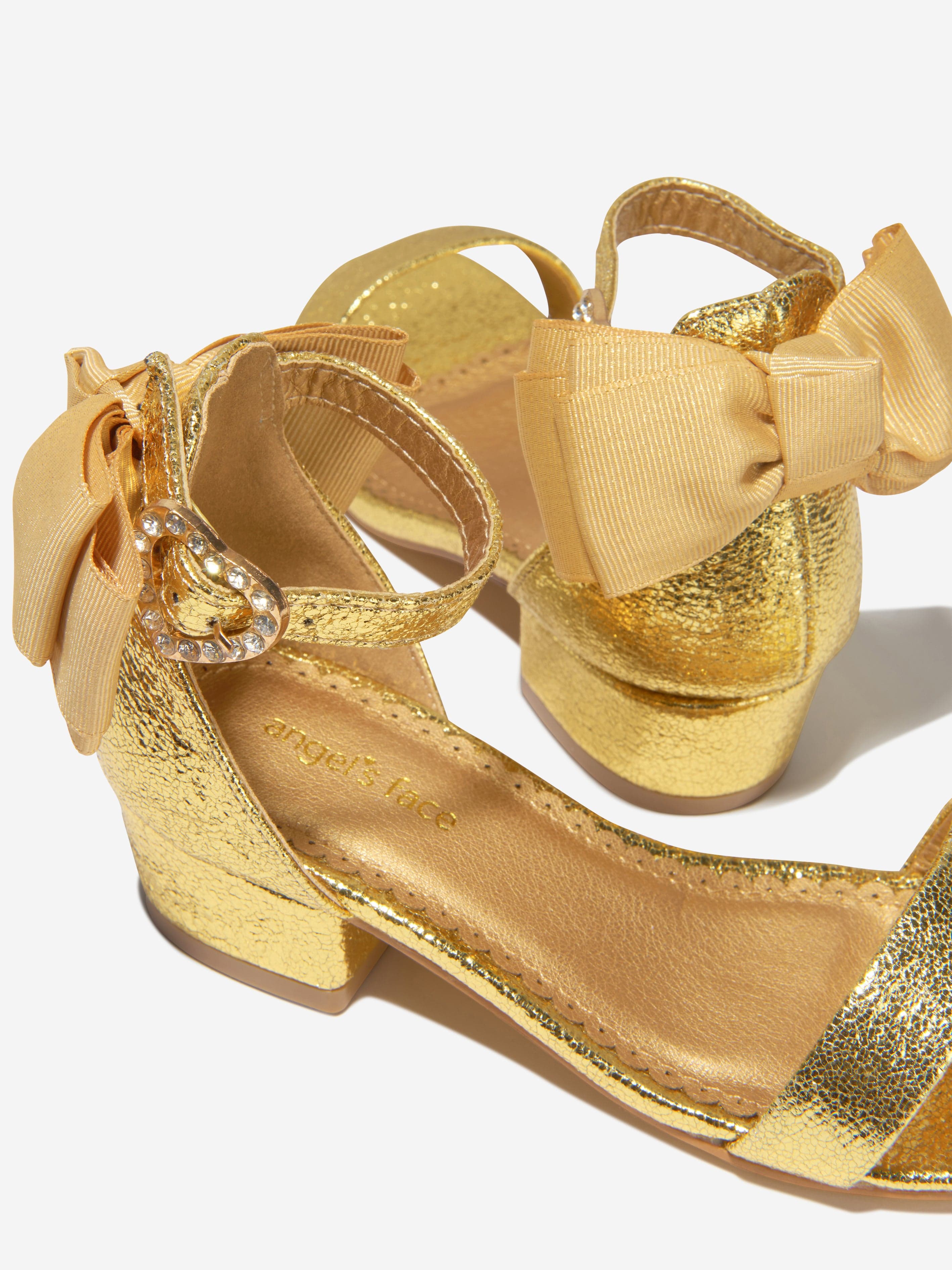 Angels Face Girls Elice Glitter Shoes Manchester