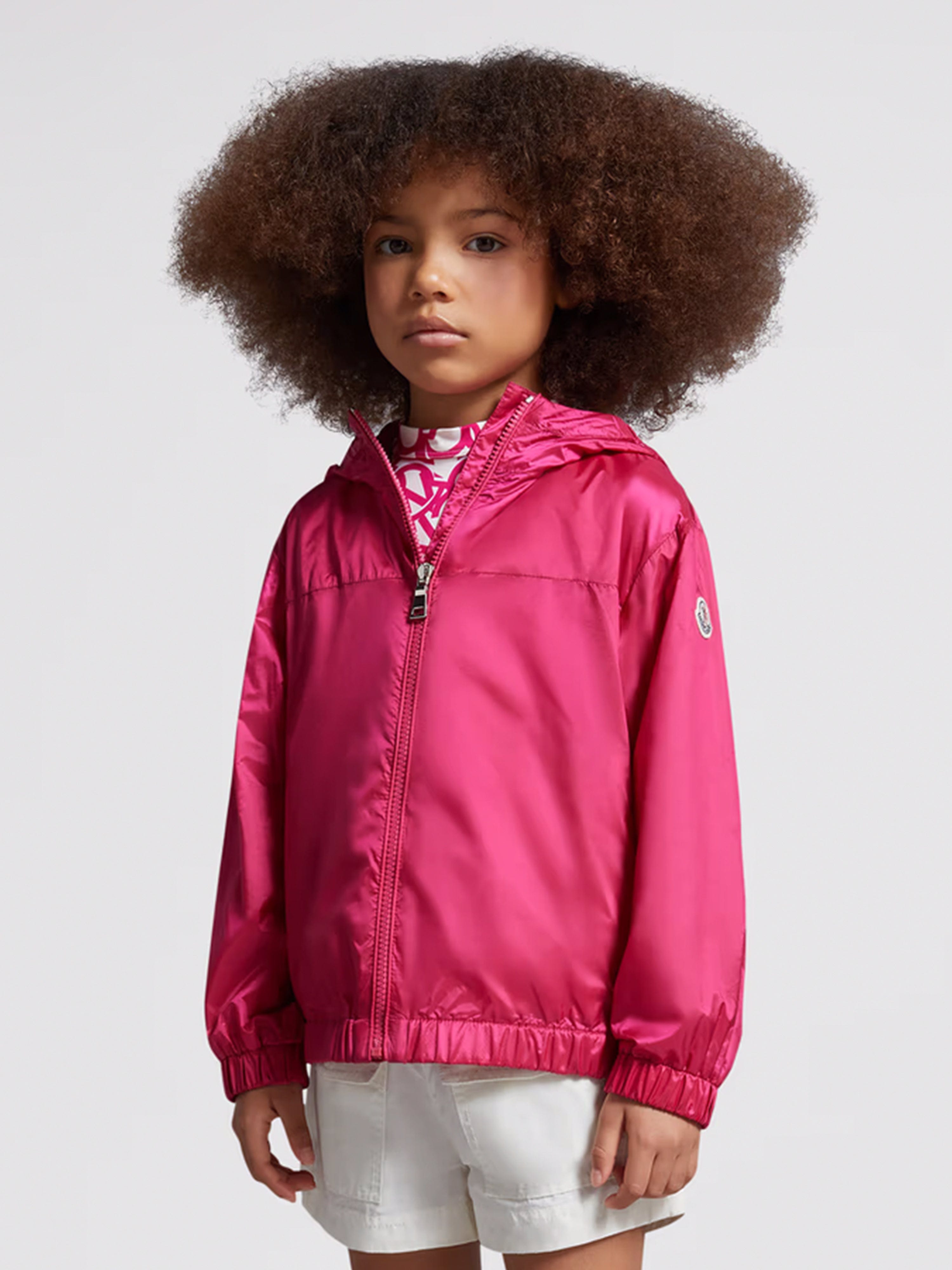 Moncler Enfant Girls Owara Jacket in Pink Cheap Sale Excellent