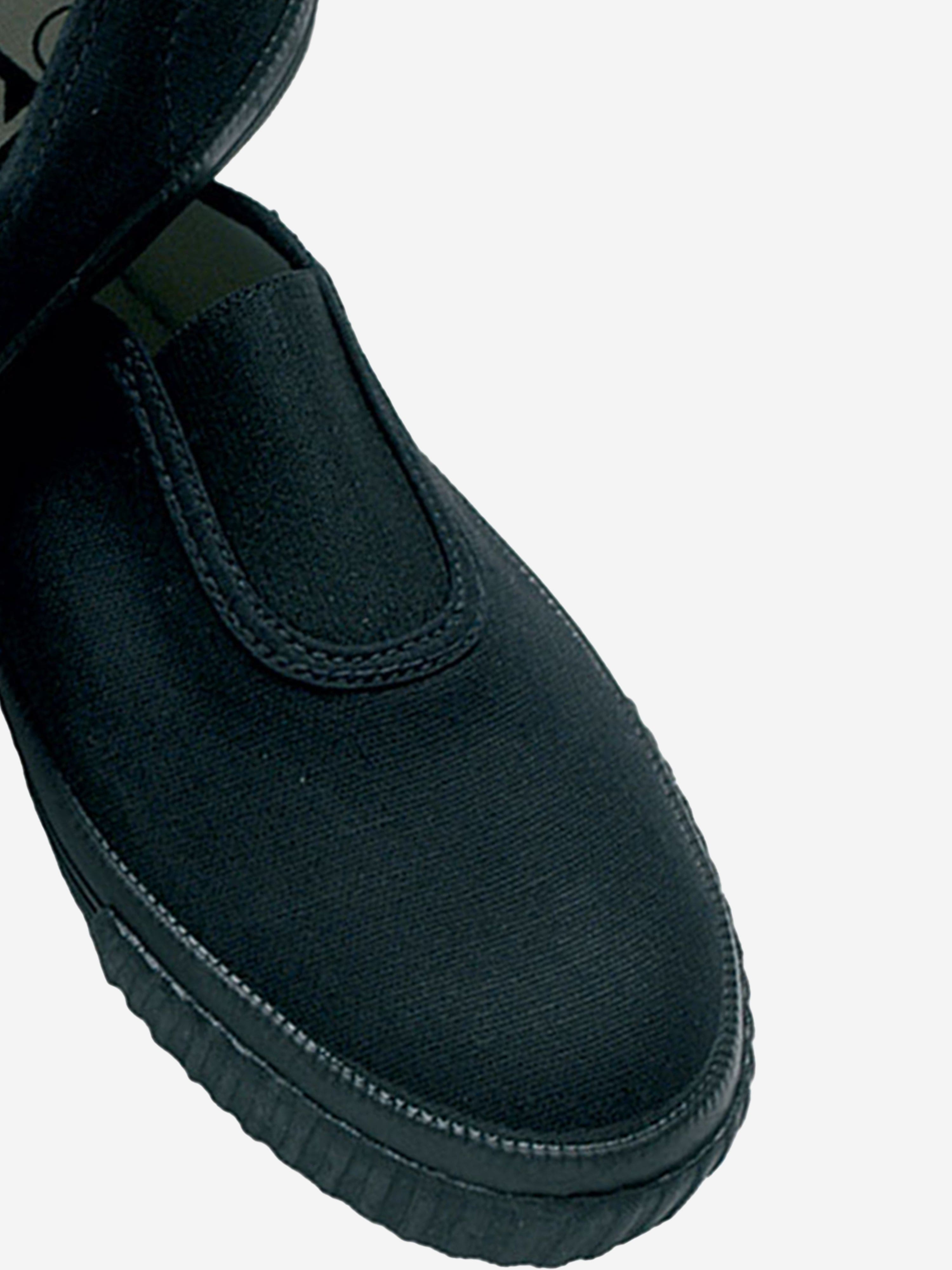Zeco Kids School Gusset Plimsolls in Black Collections Cheap Online
