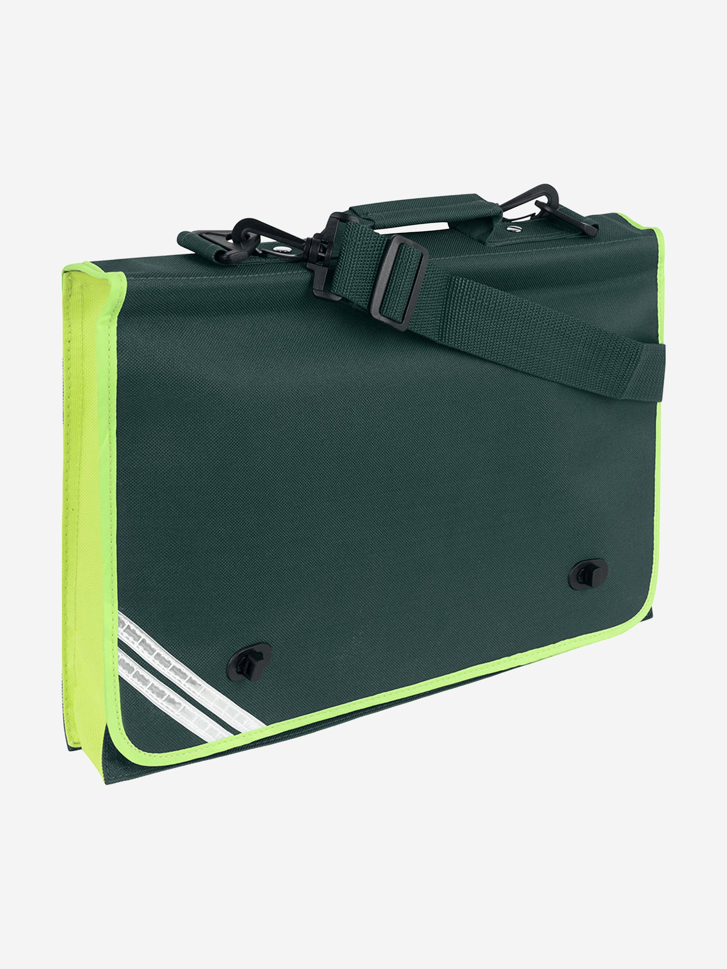 Zeco Kids School Hi-Viz Document Case in Green (34cm) Cheap Sale Marketable