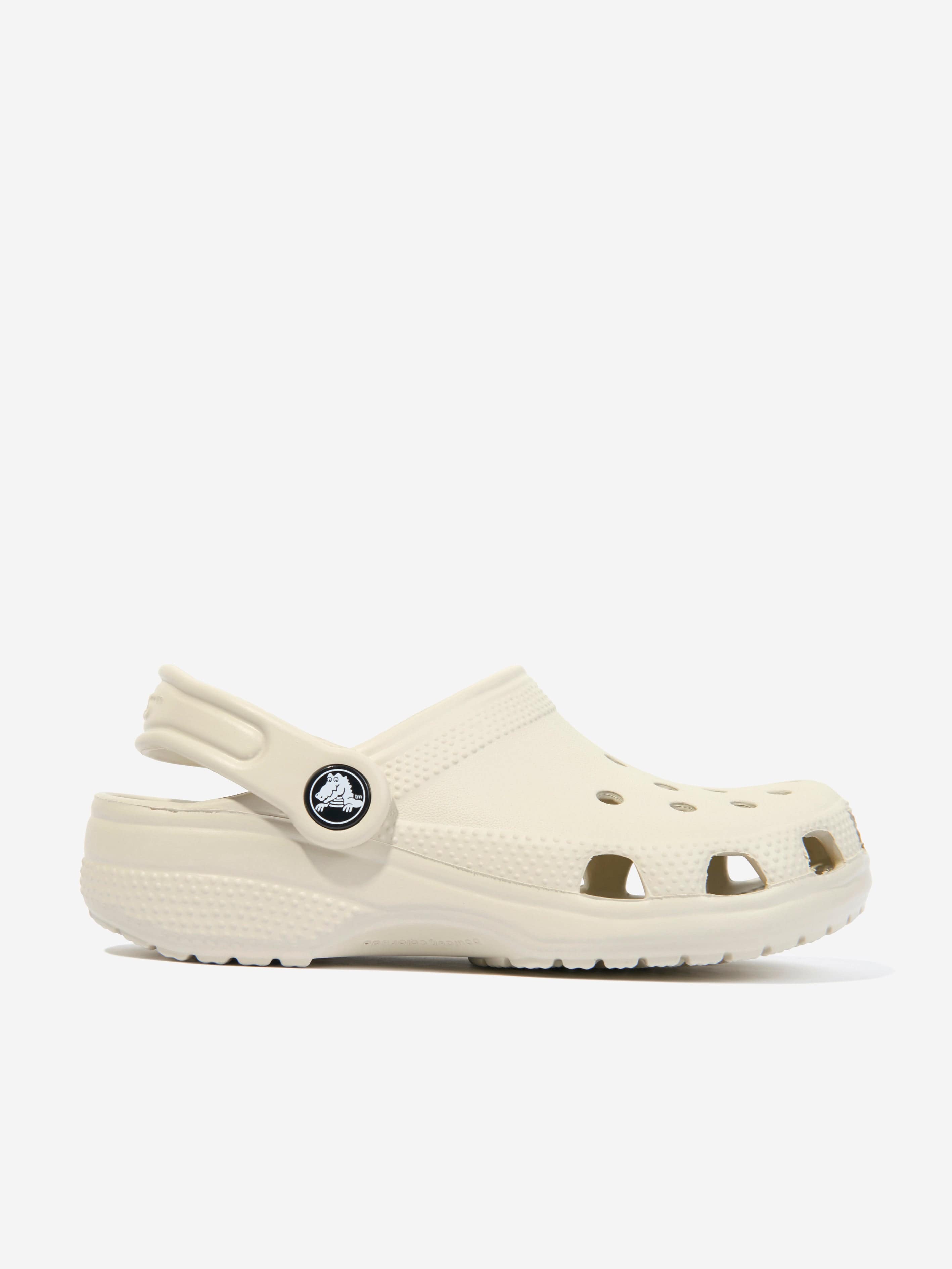 Crocs Kids Classic Clog in Beige Outlet Marketable