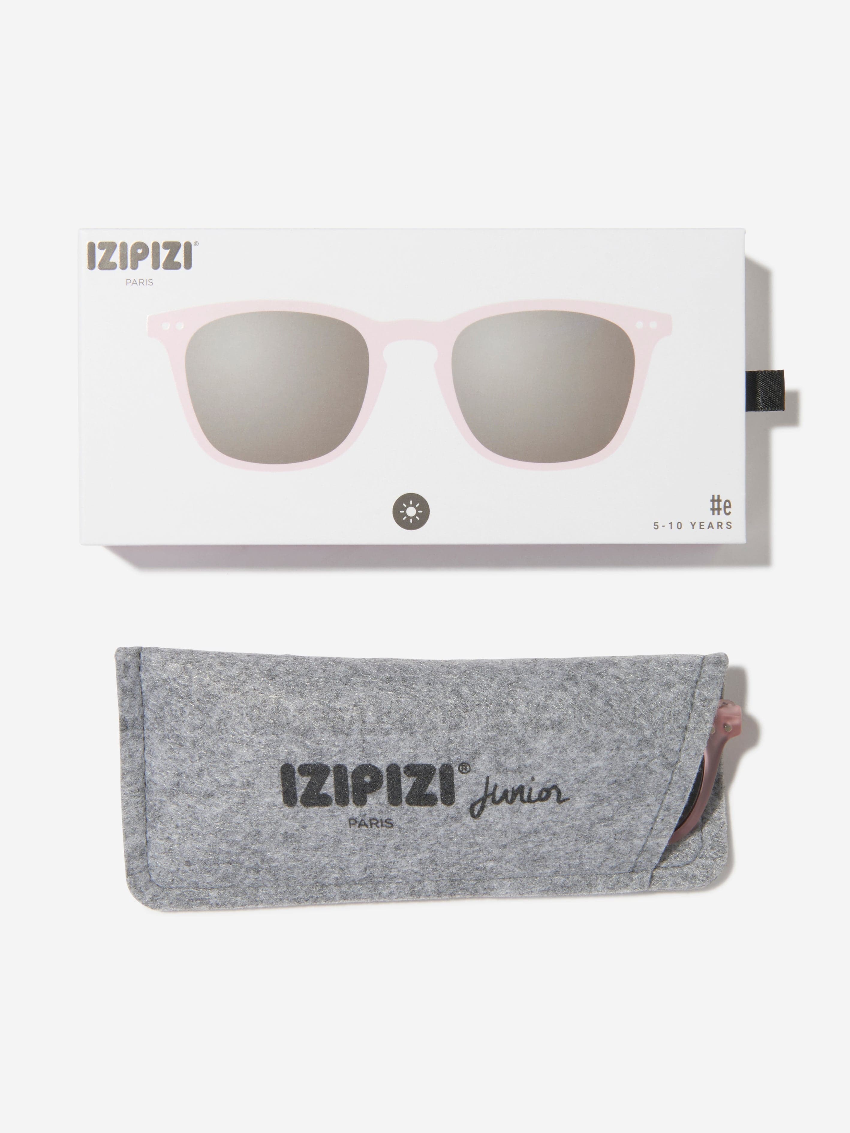 Izipizi Girls Iconic Trapeze Sunglasses in Pink Sast Online