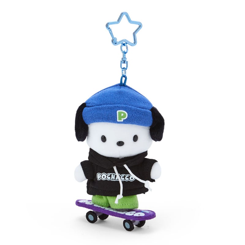 Pochacco Plush Mascot Keychain (Sk8r Squad Series) Buy Cheap Big Discount