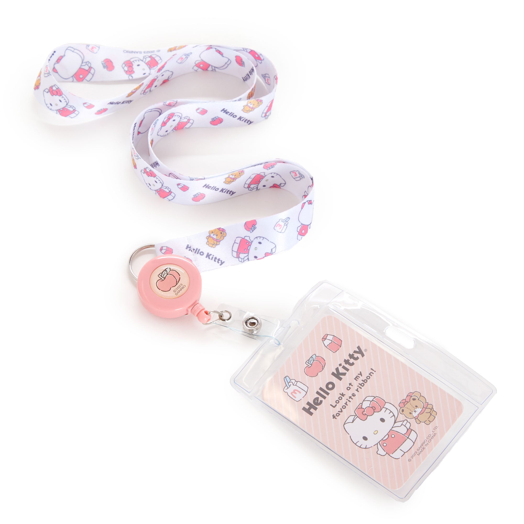 Hello Kitty ID Holder and Lanyard (Besties Friend Series) Free Shipping Low Shipping