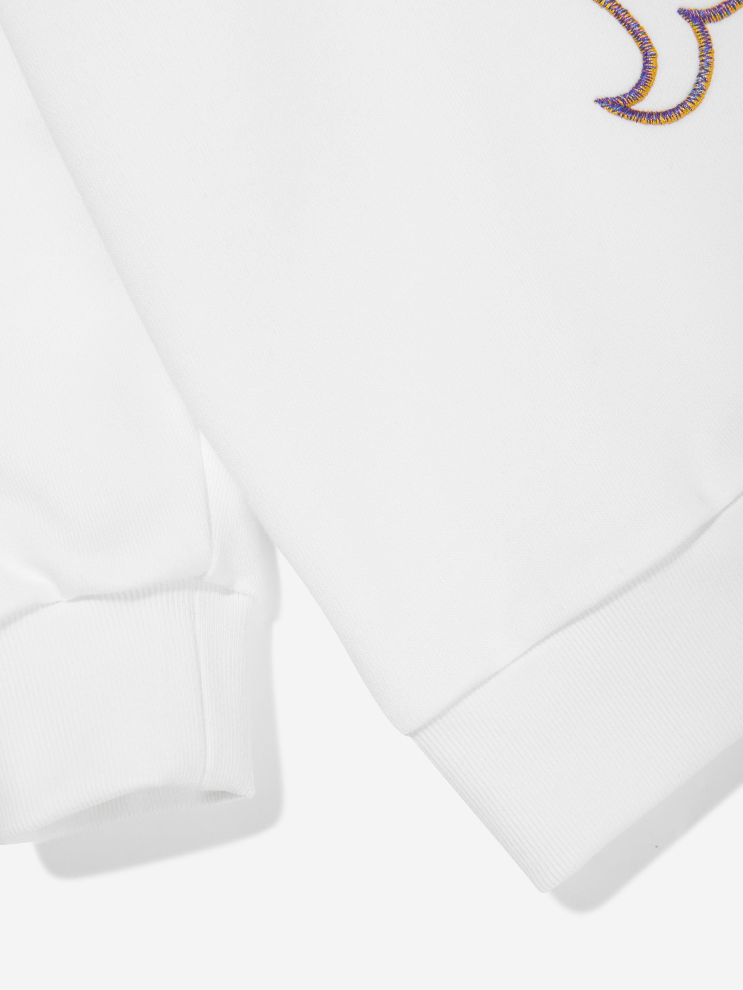 Pucci Girls Logo Hoodie in Ivory 2025 Unisex Online