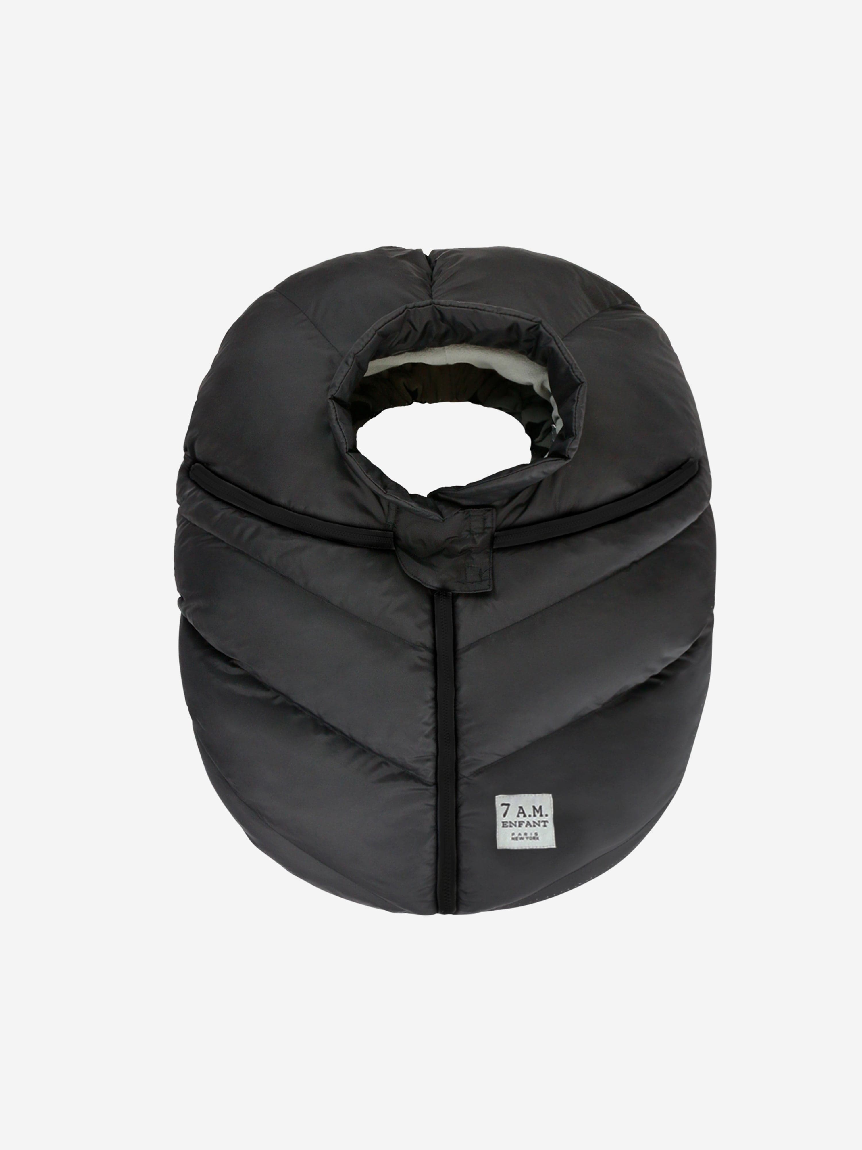 7AM Enfant Baby Car Seat Cocoon in Black (H: 94cm W: 51cm D: 5cm) Sale Original