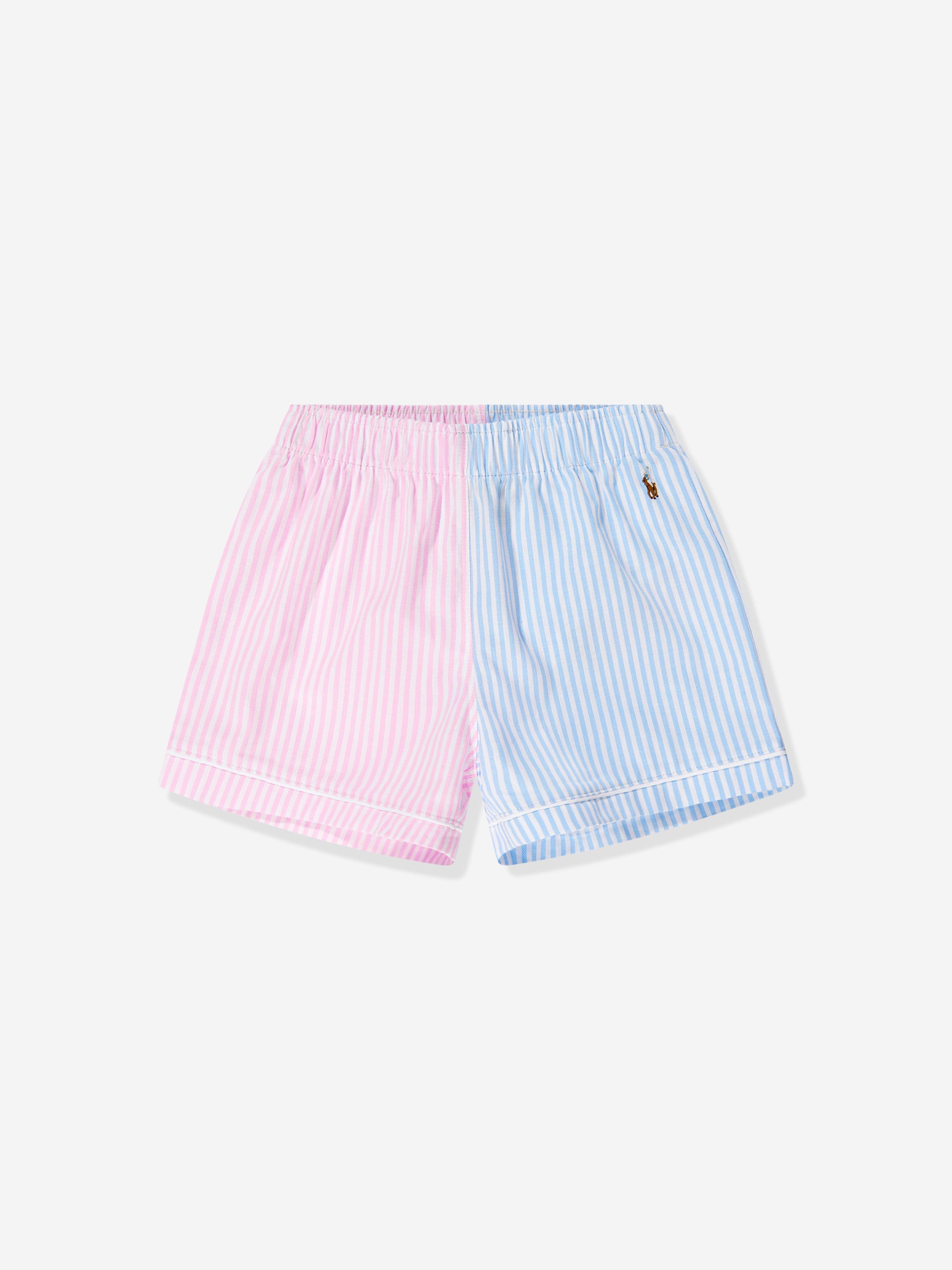 Girls Oxford Short Pyjama Set in Multicolour For Cheap Pice