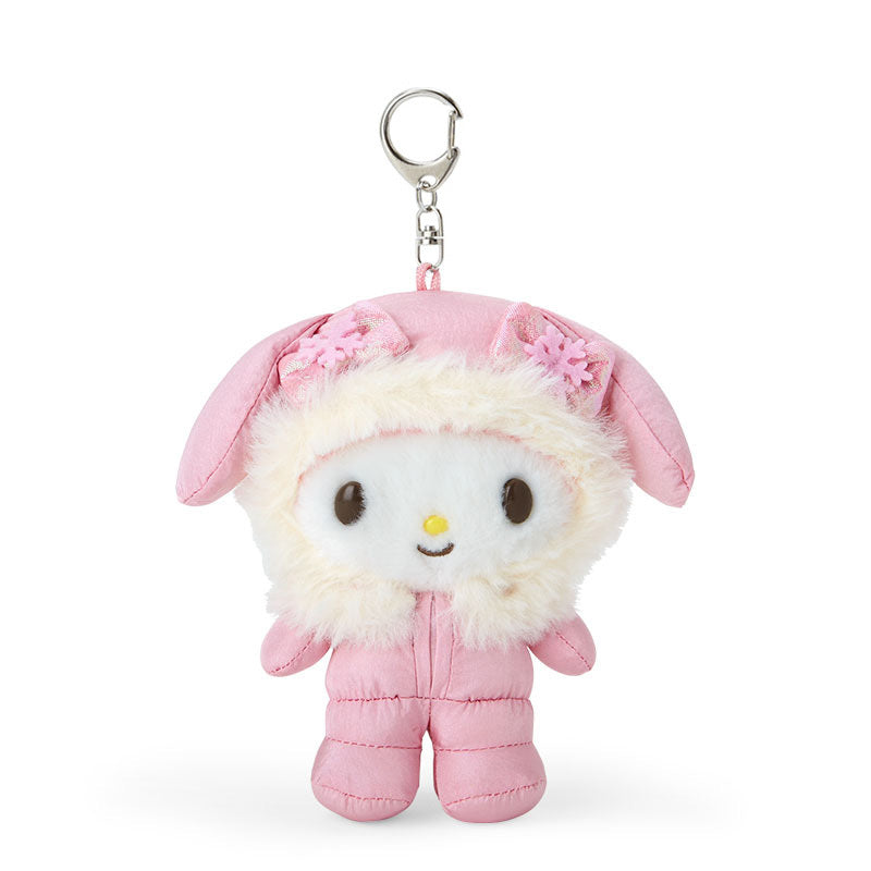 My Melody Plush Mascot Keychain (Winter Snowsuit Series) Free Shipping Cost