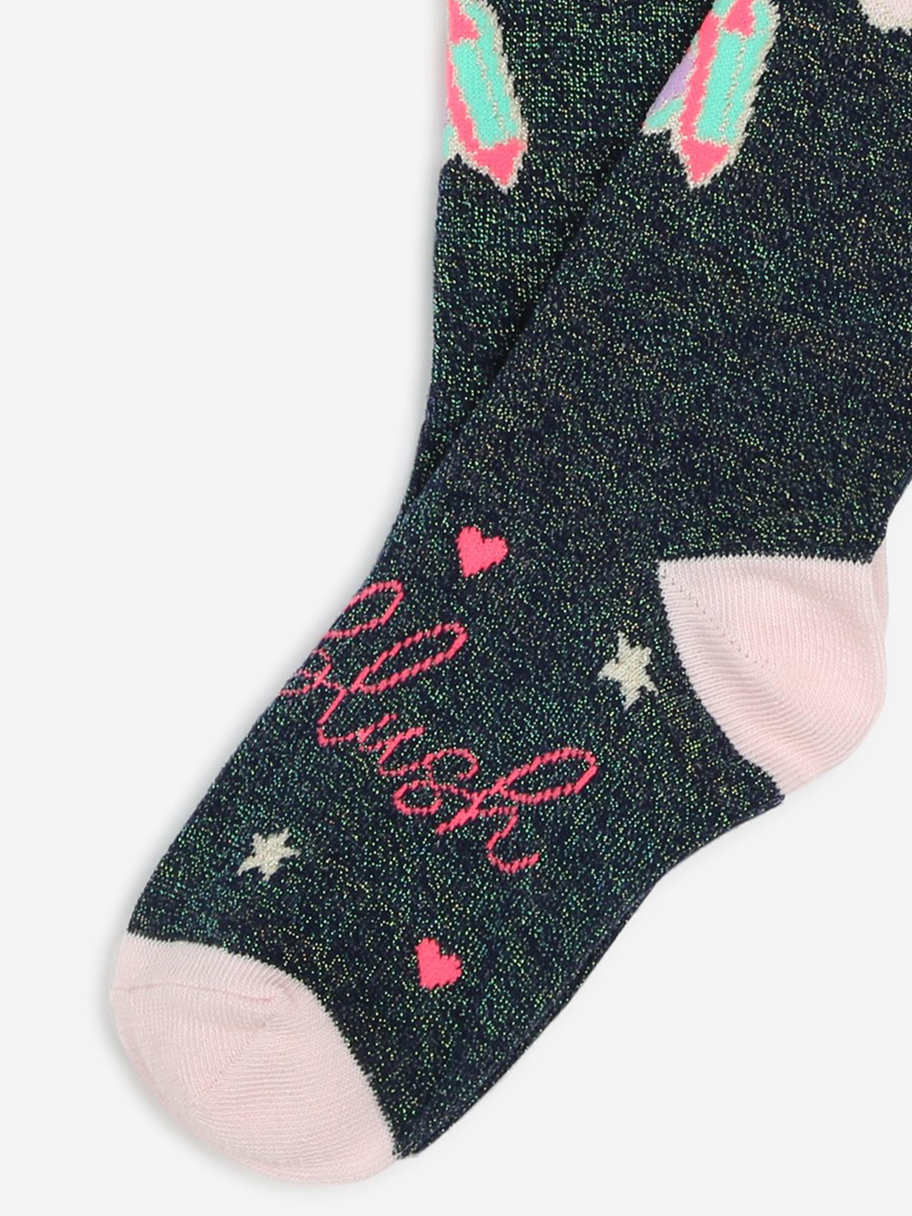 Billieblush Girls Pegasus High Socks in Navy Tumblr Cheap Pice