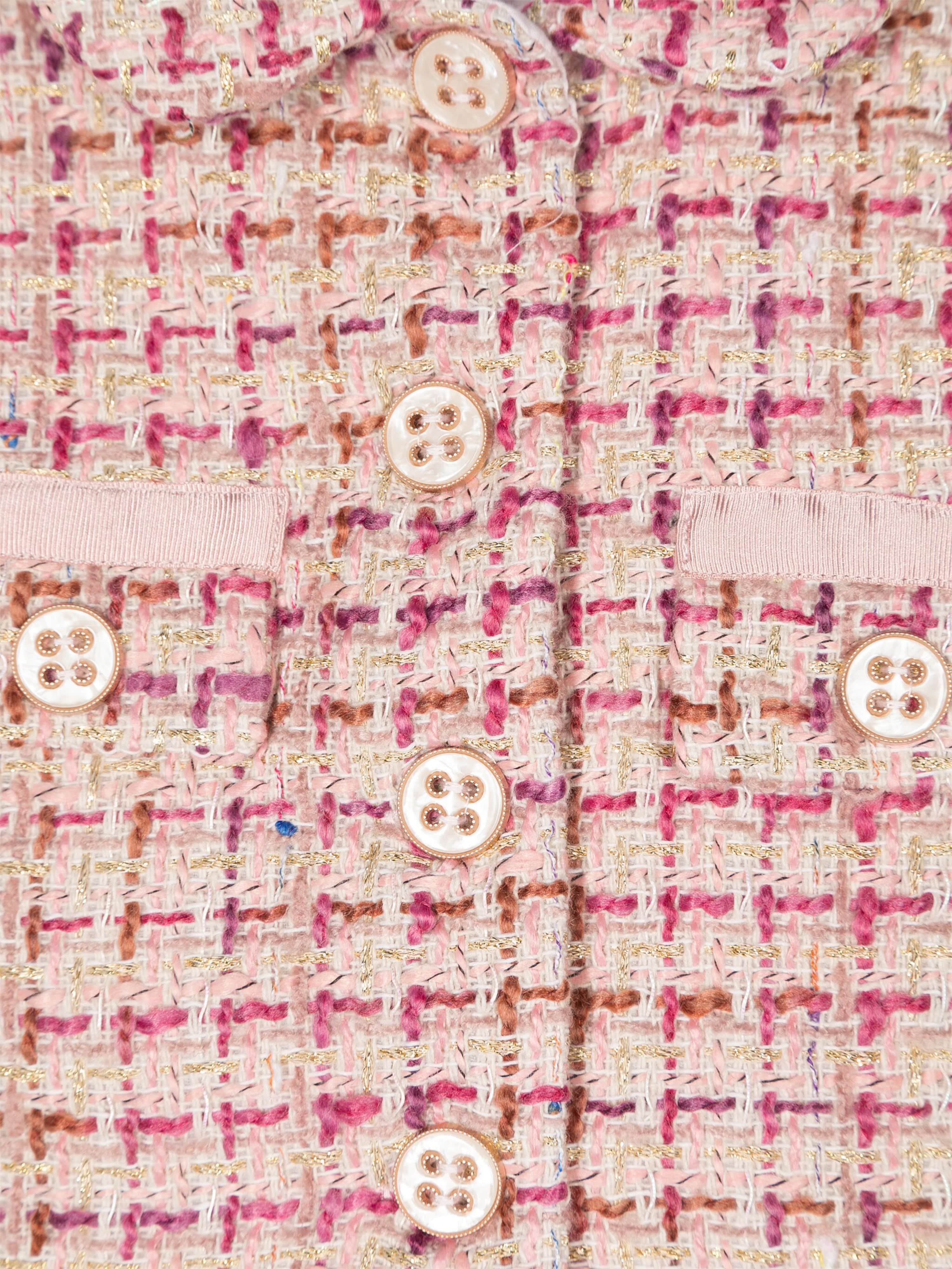 Patachou Girls Tweed Jacket in Pink Best Wholesale Cheap Pice