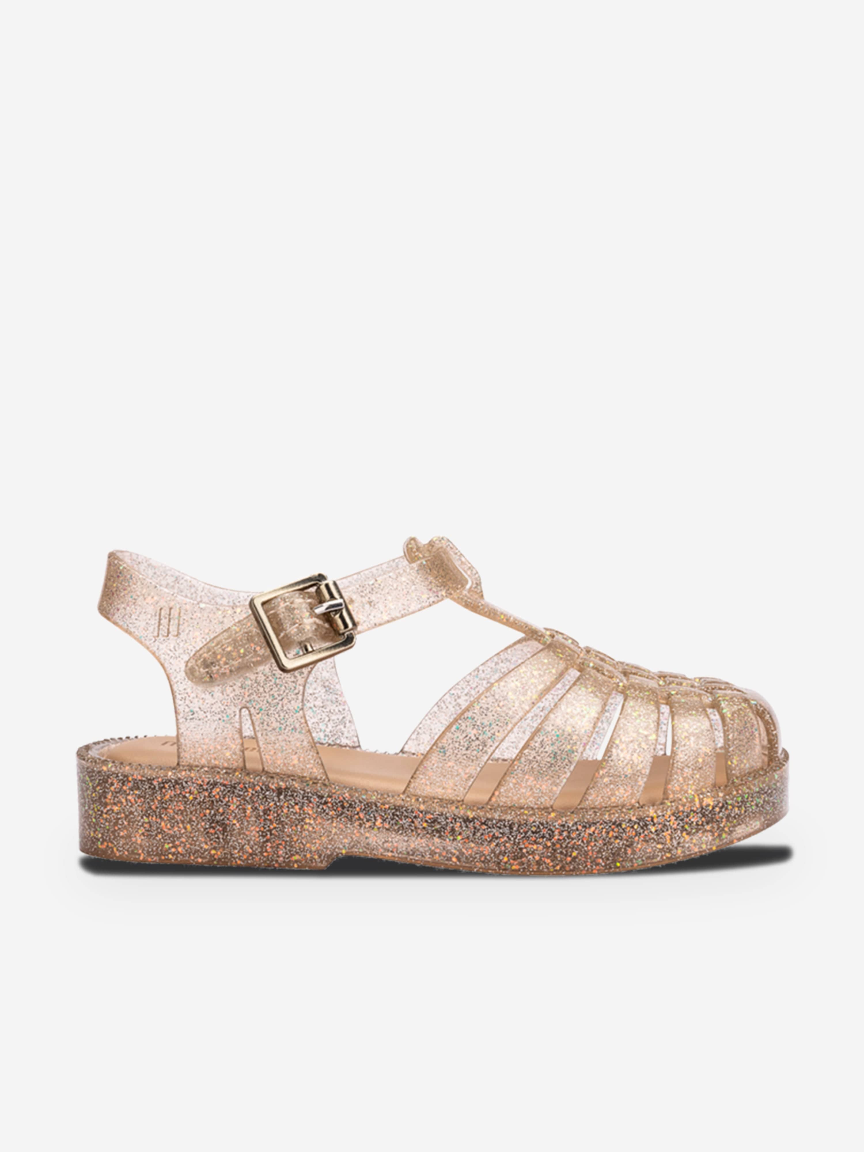 Girls Possession Shiny Sandals in Gold Free Shipping Low Shipping
