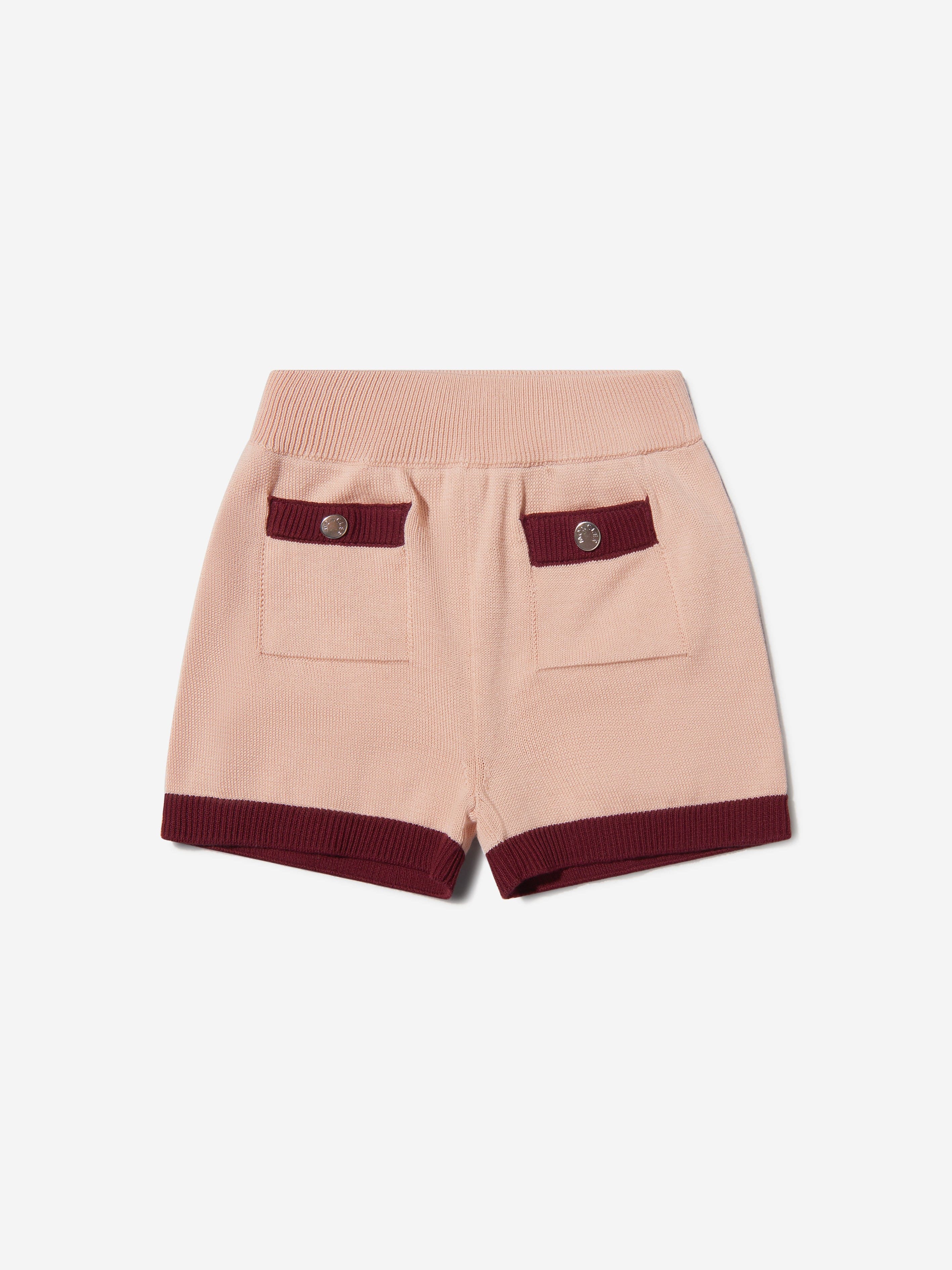 Moncler Enfant Girls Knitted Cardigan And Shorts Set Cheap Online Store