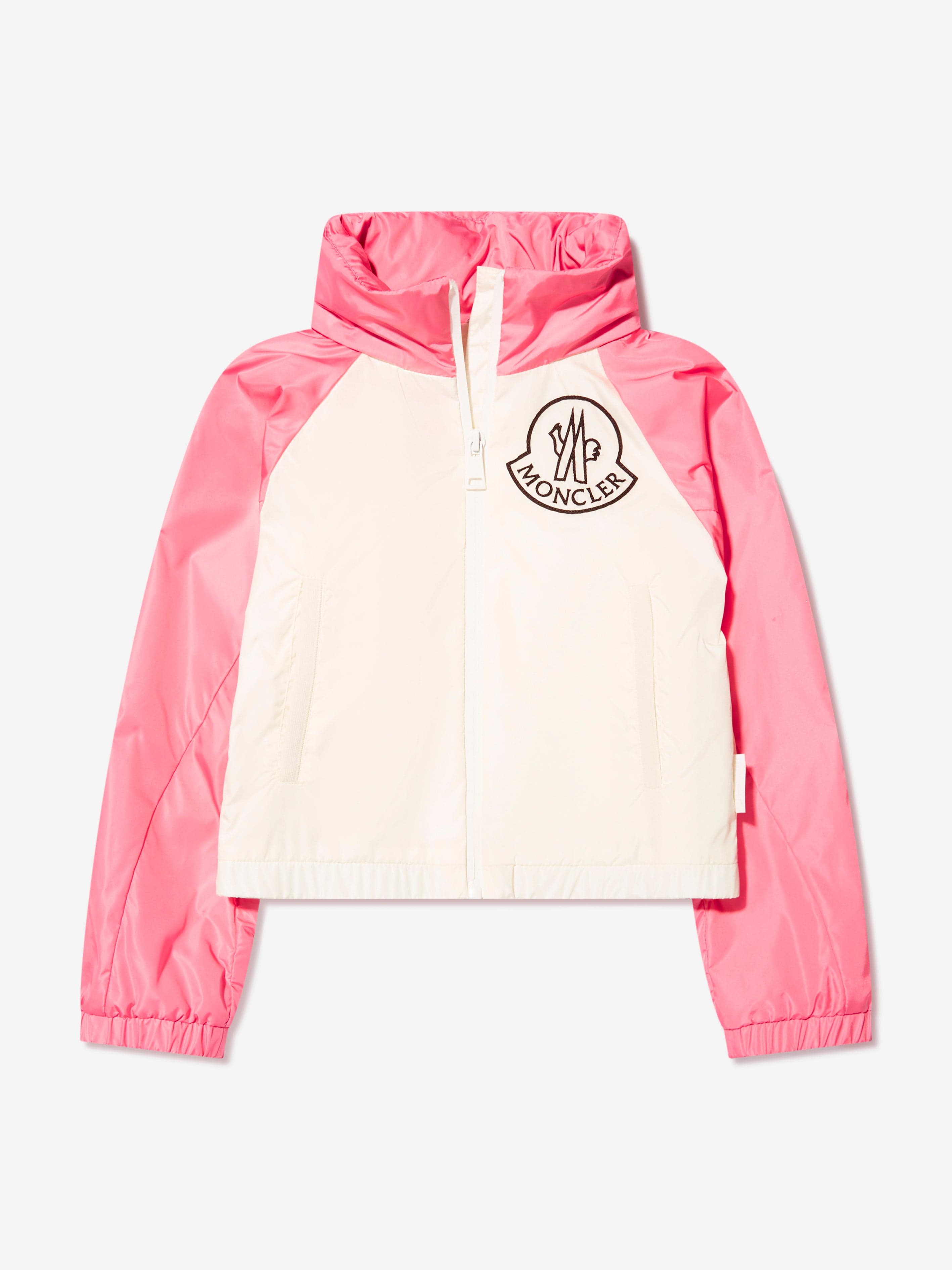 Moncler Enfant Girls Enabish Jacket in Pink Fashion Style Cheap Online