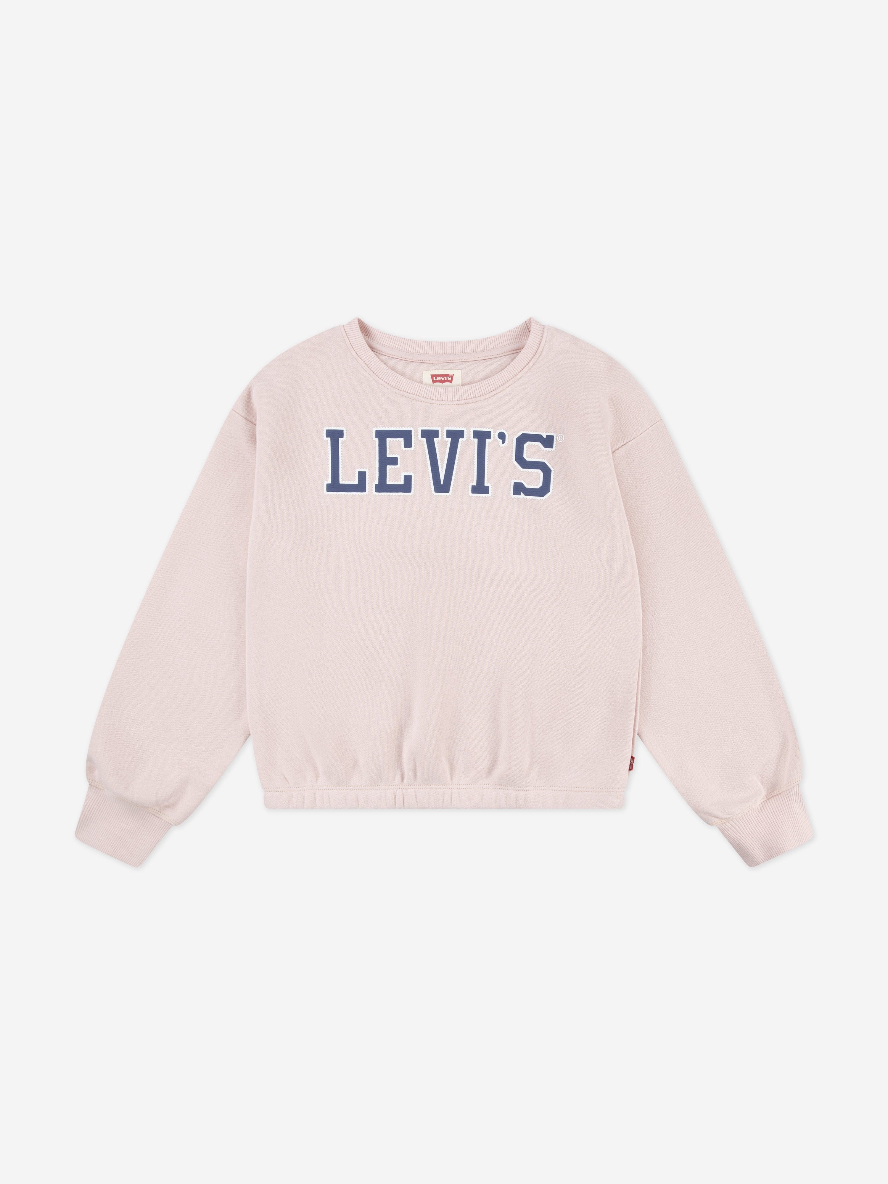 Levi's Girls Logo Sweatshirt in Pink