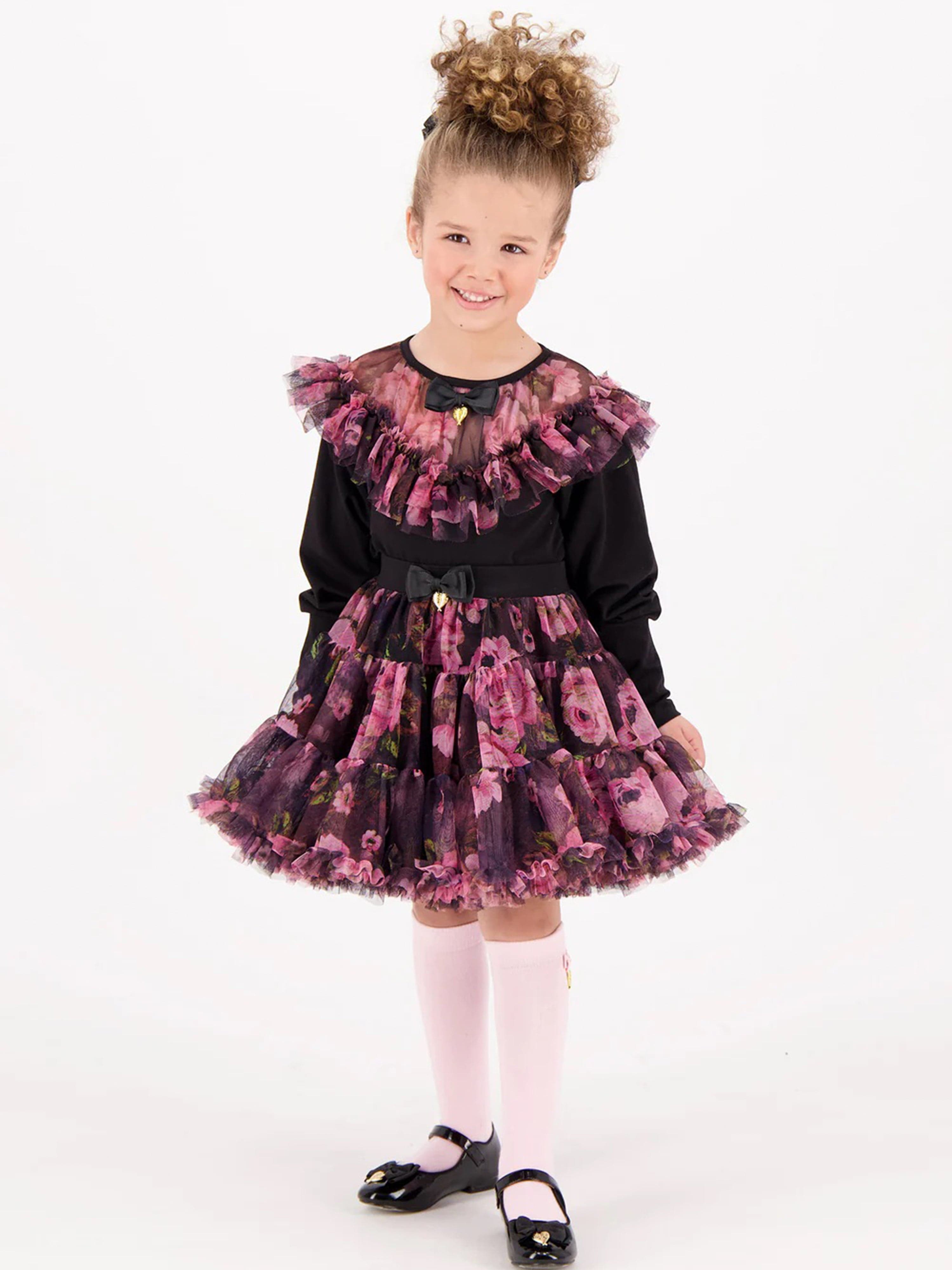 Angels Face Girls Pixie Kew Tutu in Black Low Cost Cheap Online