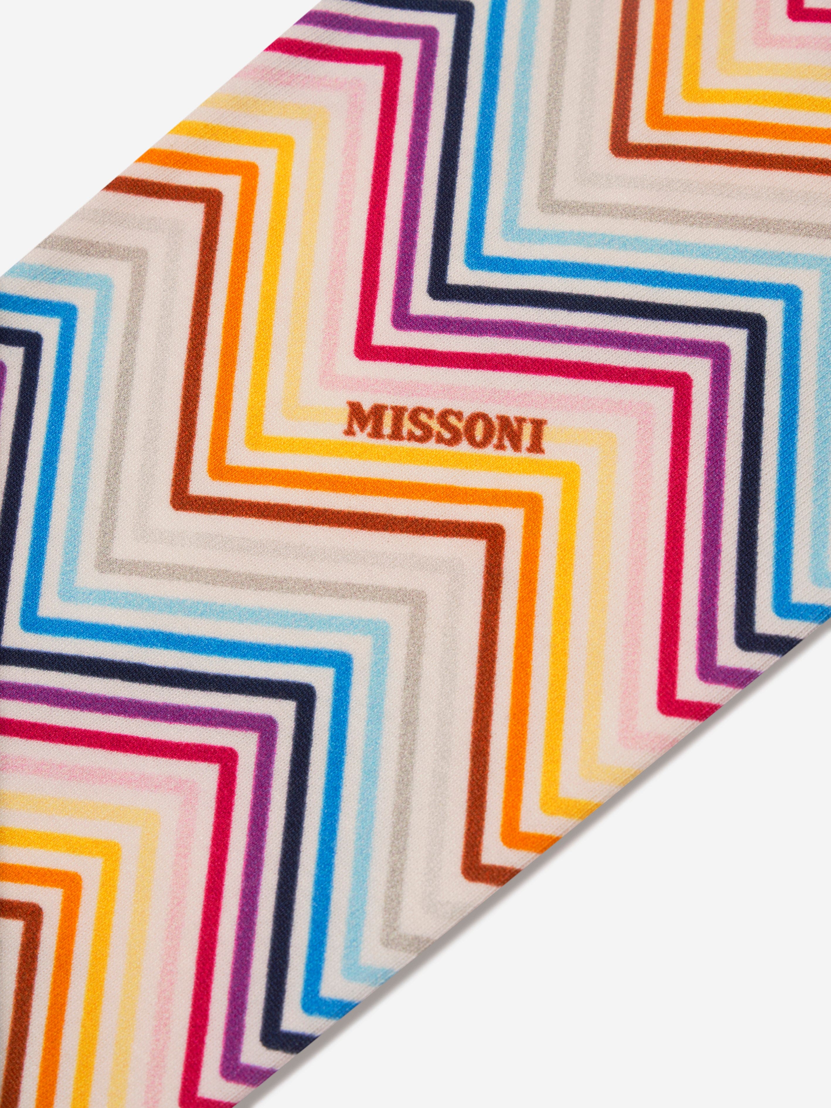 Missoni Girls Zig Zag Leggings in Multicolour Clearance Pre Order