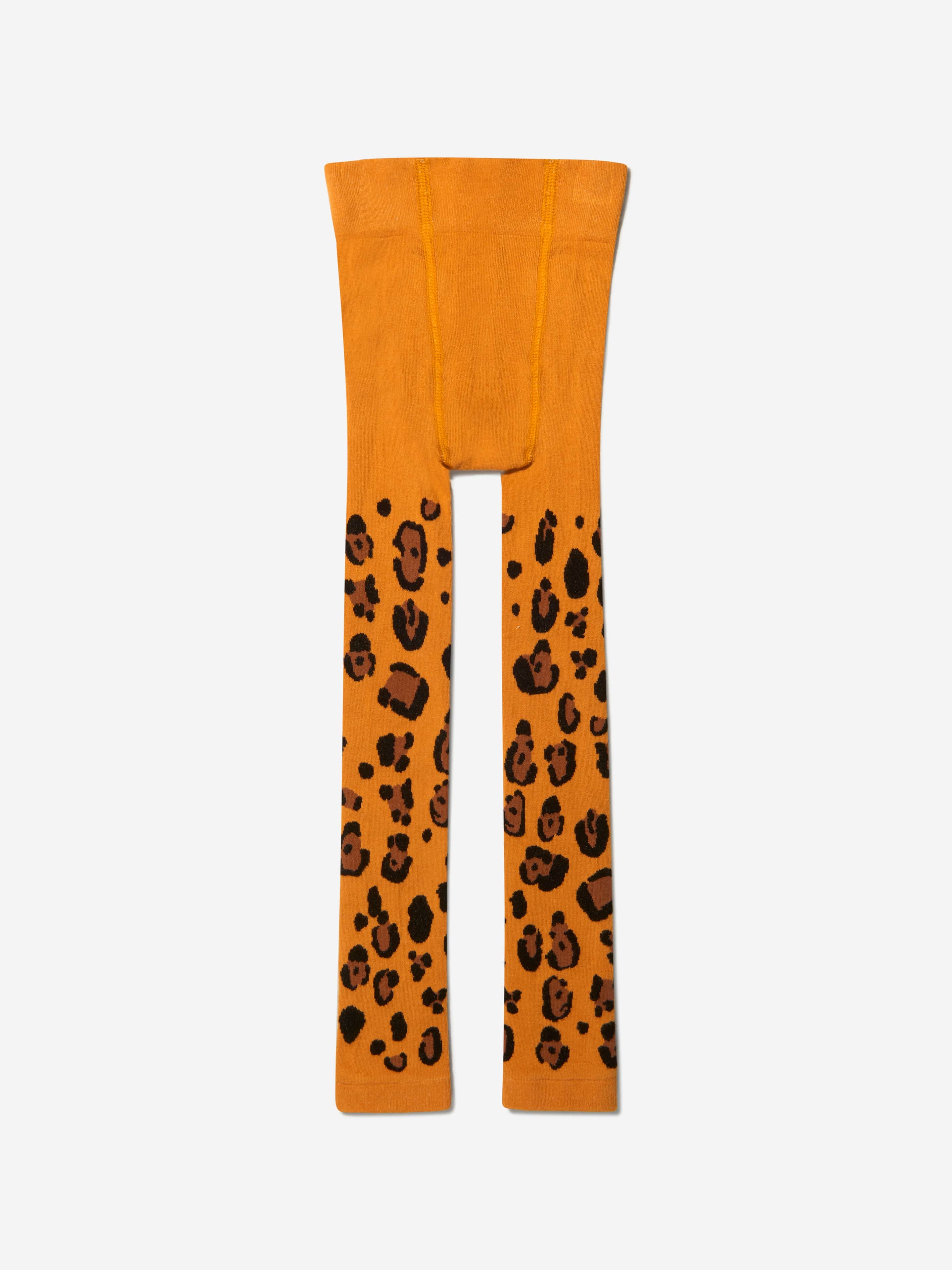 Mini Rodini Girls Organic Cotton Leopard Leggings (2 Pack) Outlet Top Quality