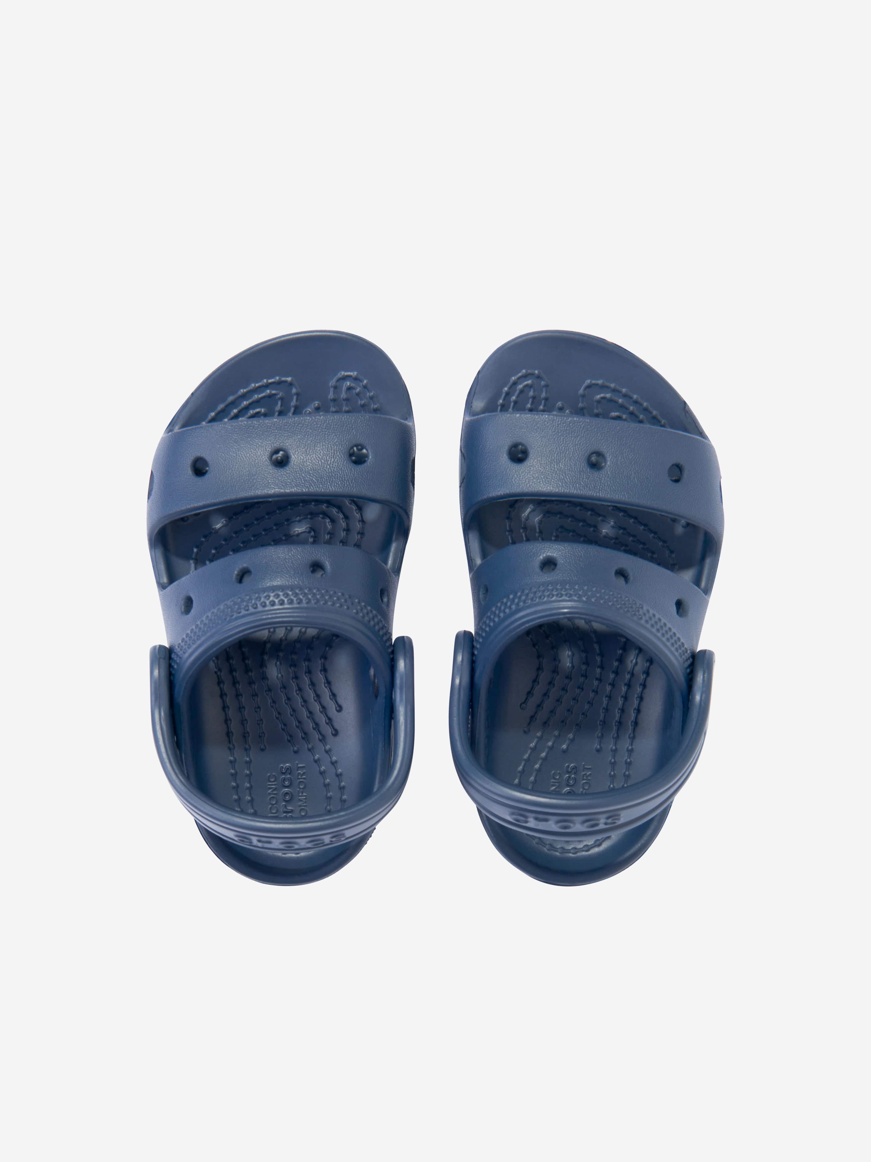 Crocs Kids Classic Crocs Sandal in Navy Cheap View