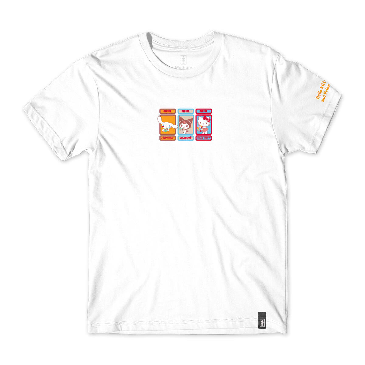 Hello Kitty and Friends x GIRL White Trio Tee (Woodland Wonder) Buy Cheap With Credit Card