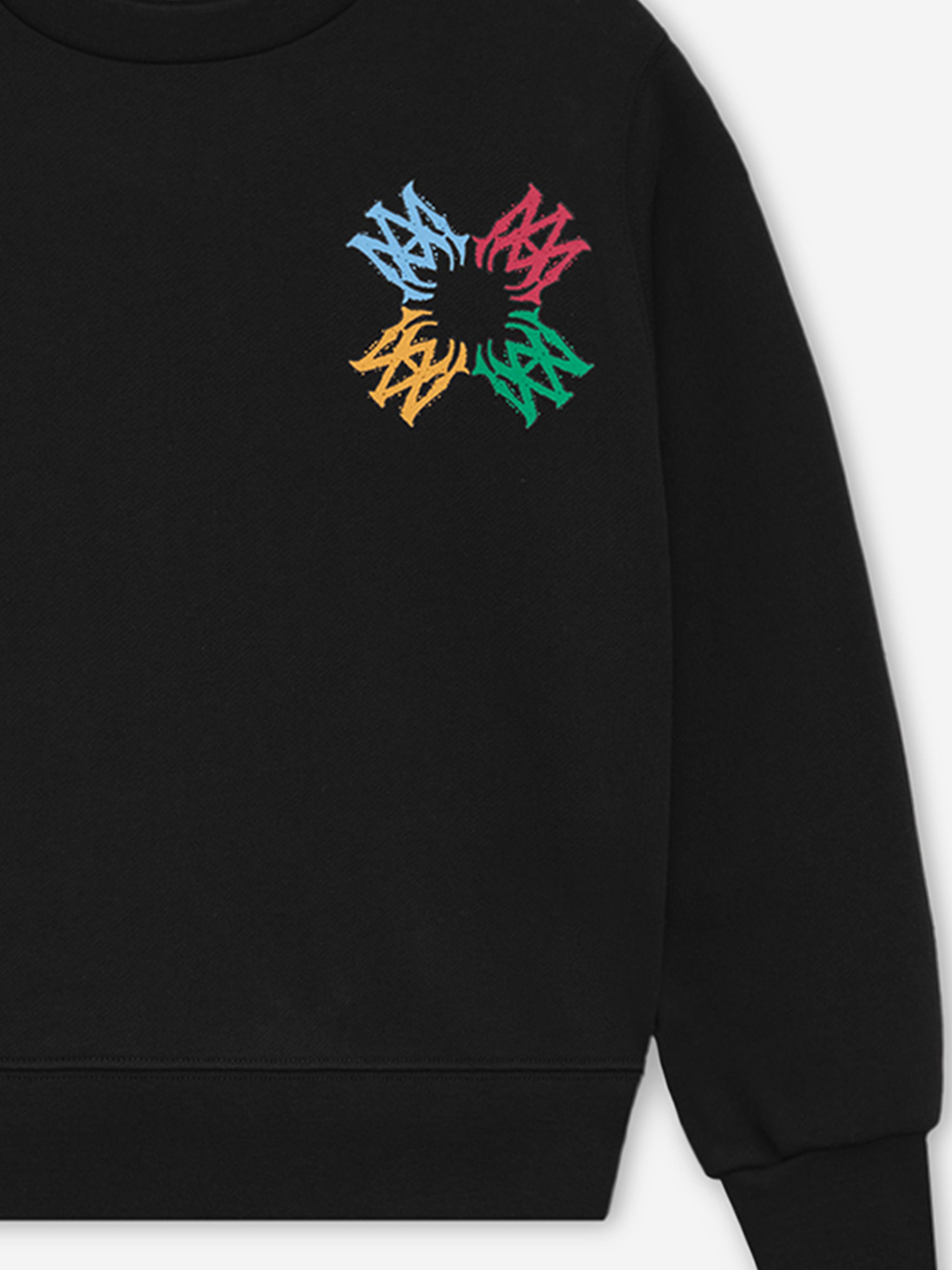 Kids MA Quad Scribble Sweatshirt in Black Low Cost Cheap Pice