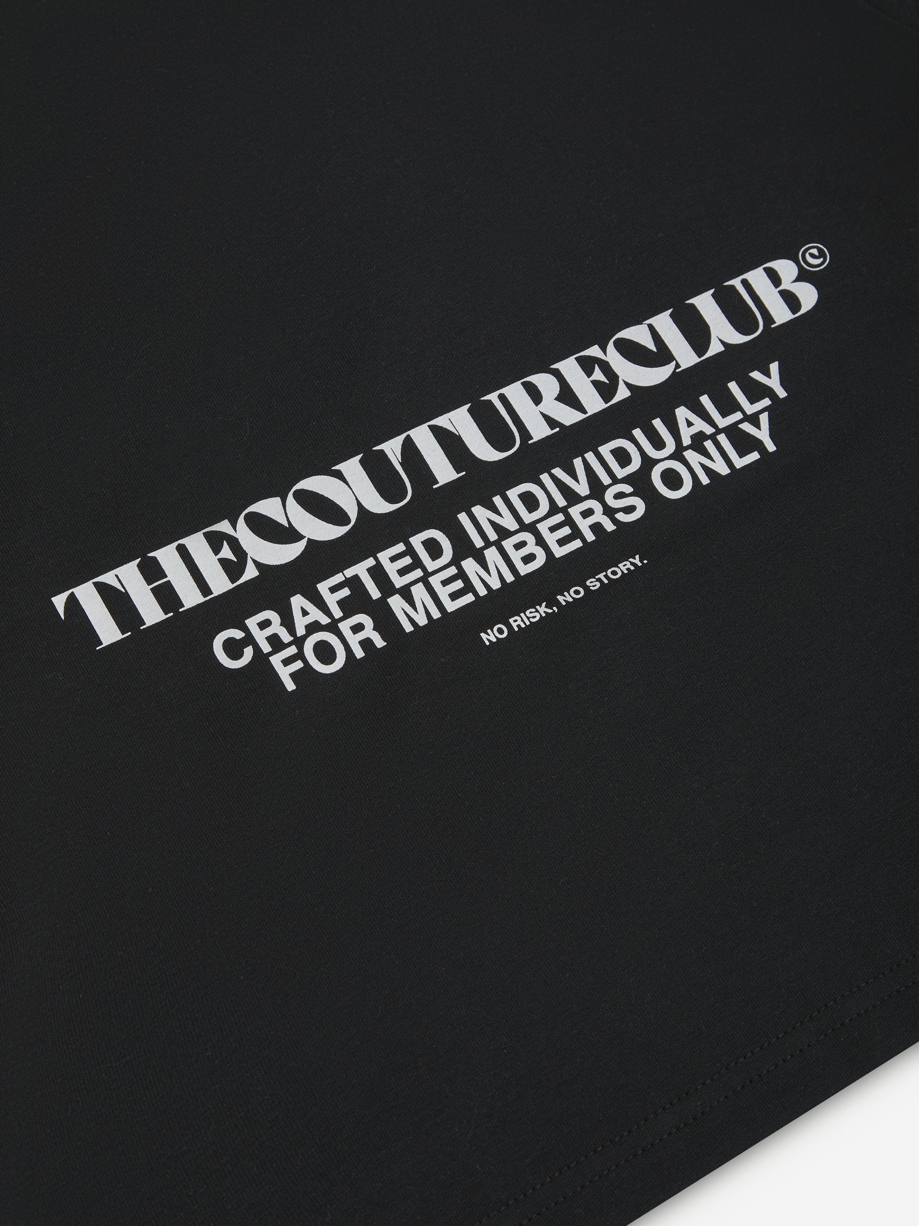 The Couture Club Kids Heavyweight Copyright T-Shirt in Black Recommend Online