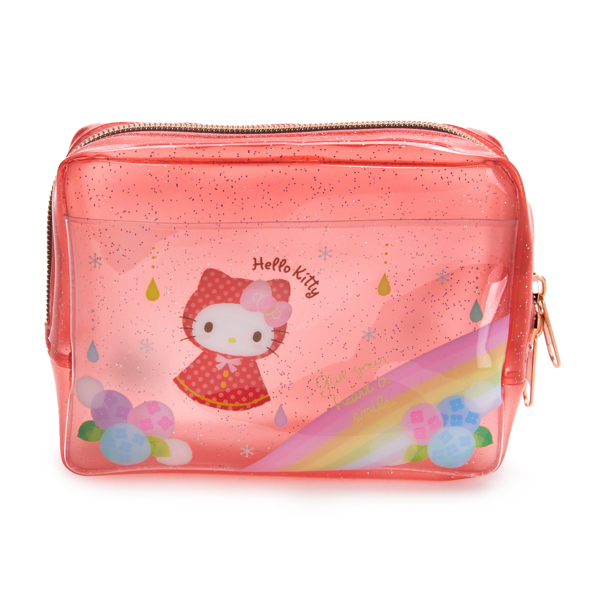Hello Kitty Glitter Zipper Pouch (Rainy Days Series) In China Cheap Online