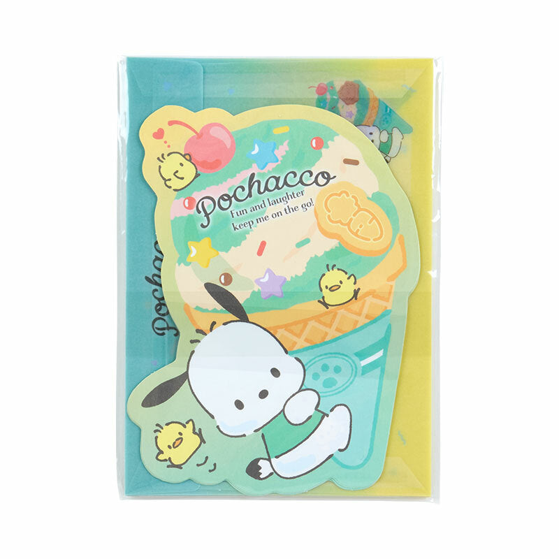 Pochacco Letter Set (Ice Cream Party Series) Cheap Extremely