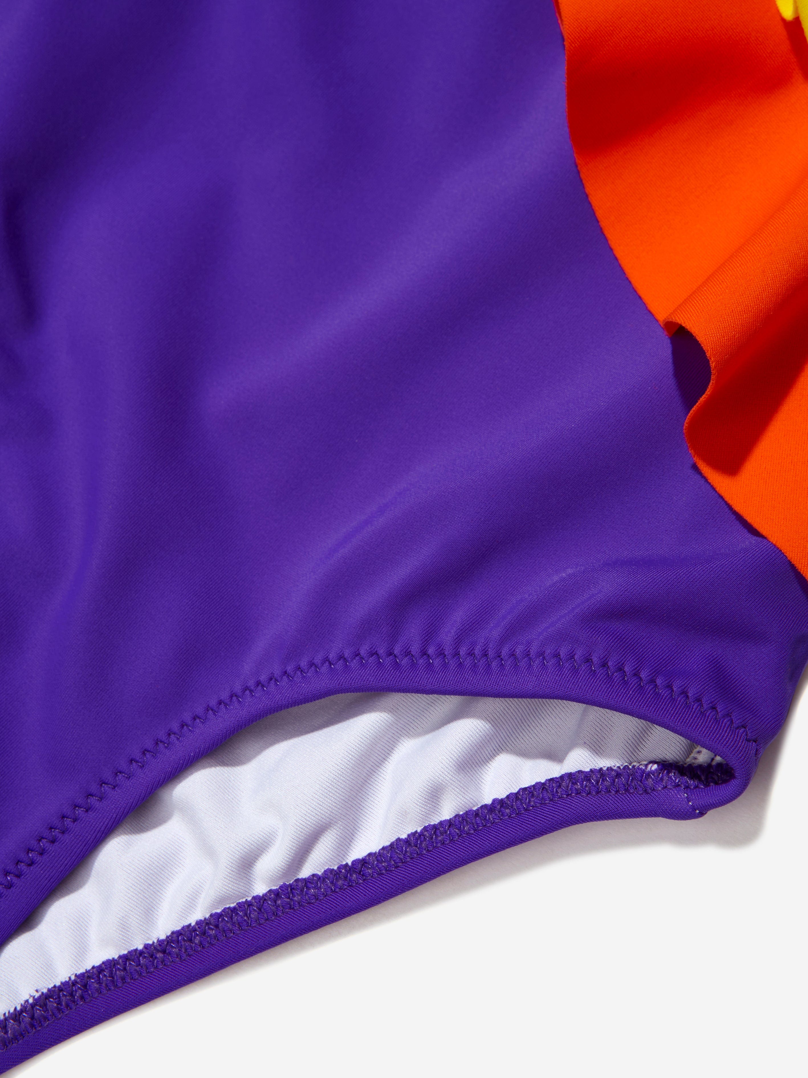 Nessi Byrd Girls Ezra Frill Swimsuit in Purple Free Shipping Cheap Real