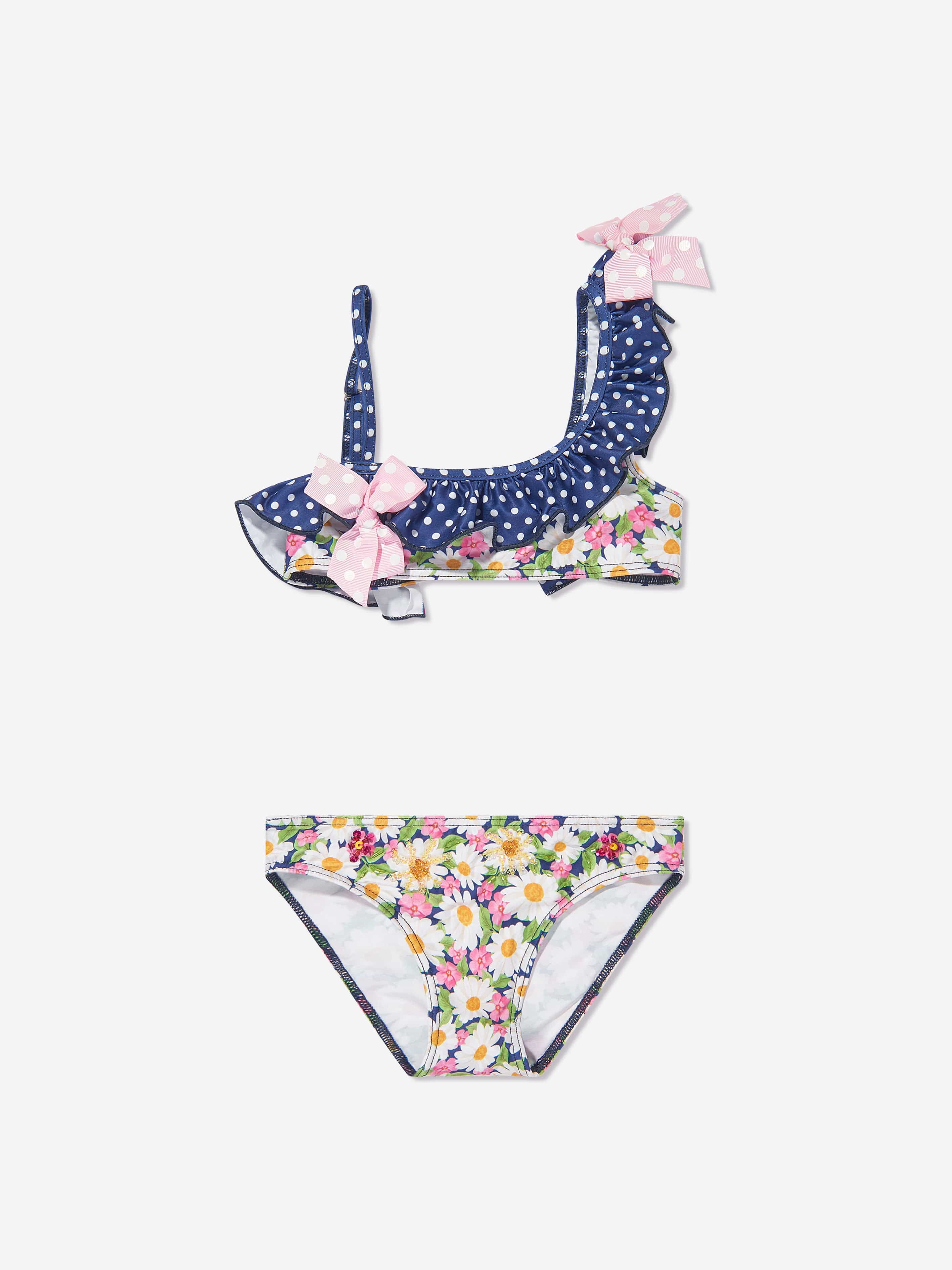 Selini Action Girls Daisy Bikini in Multicolour Outlet Store Cheap Online