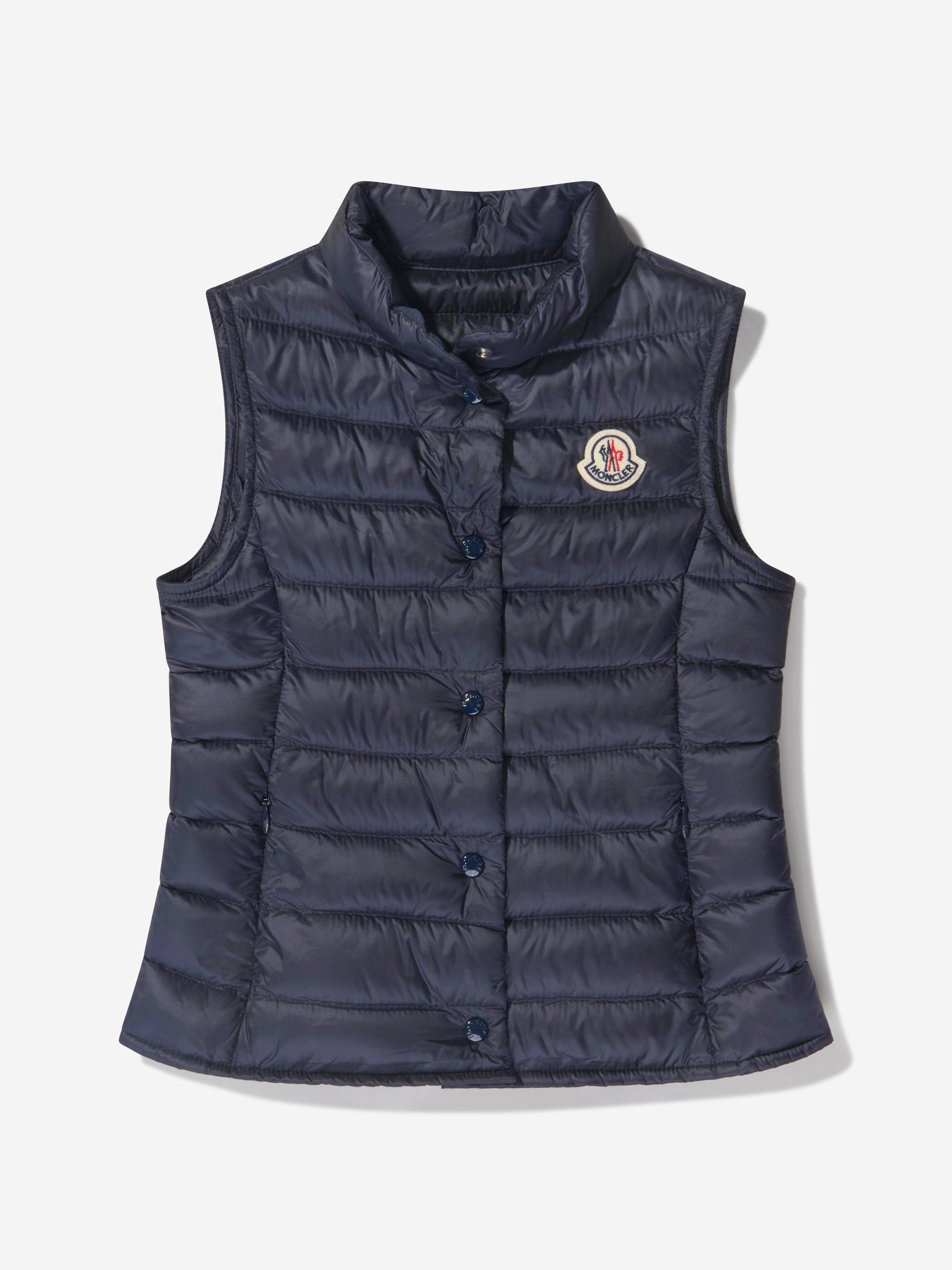Girls Down Padded Liane Gilet in Navy Cheap Newest