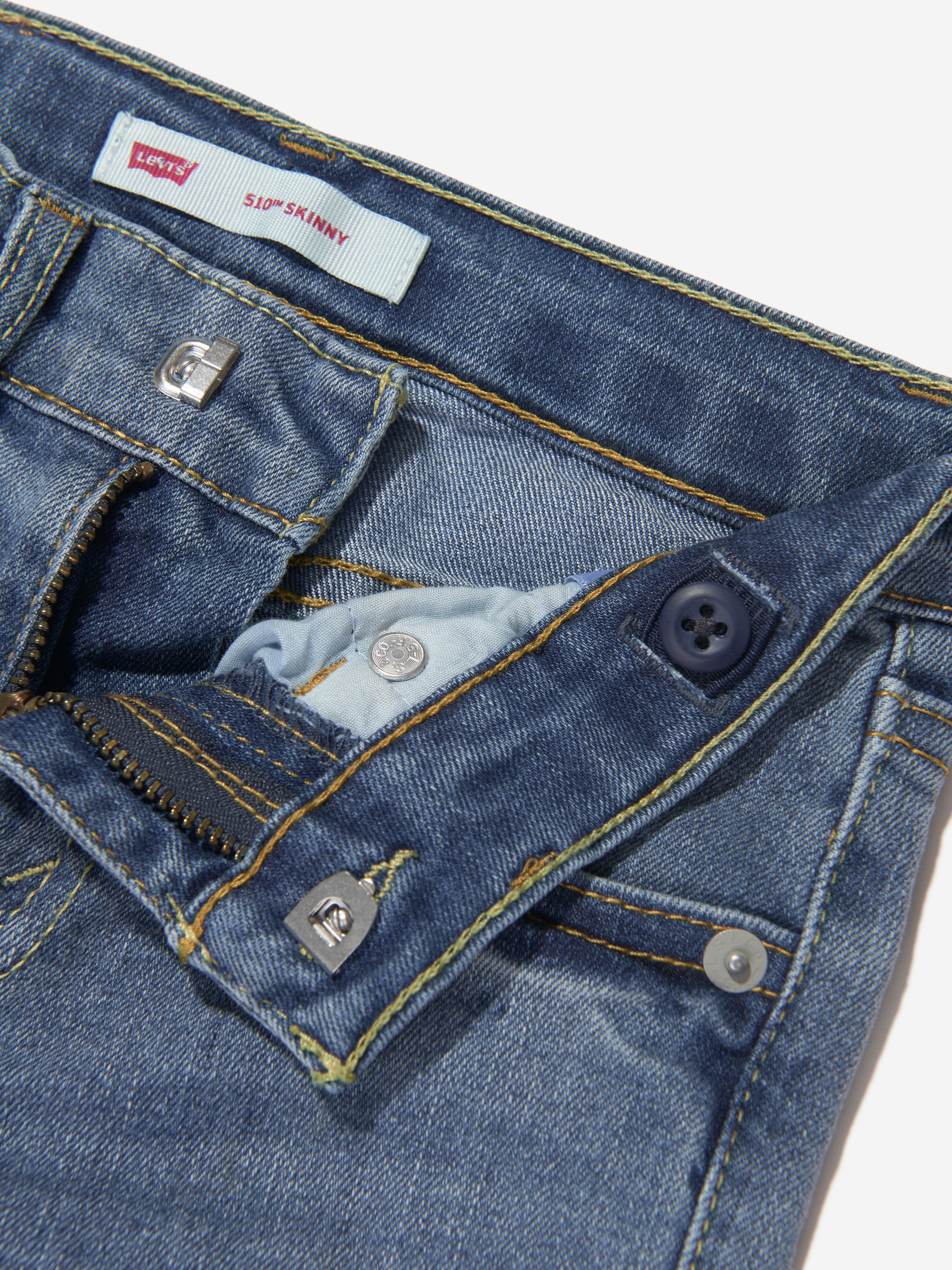 Levi's Girls 510 Skinny Fit Jeans in Blue