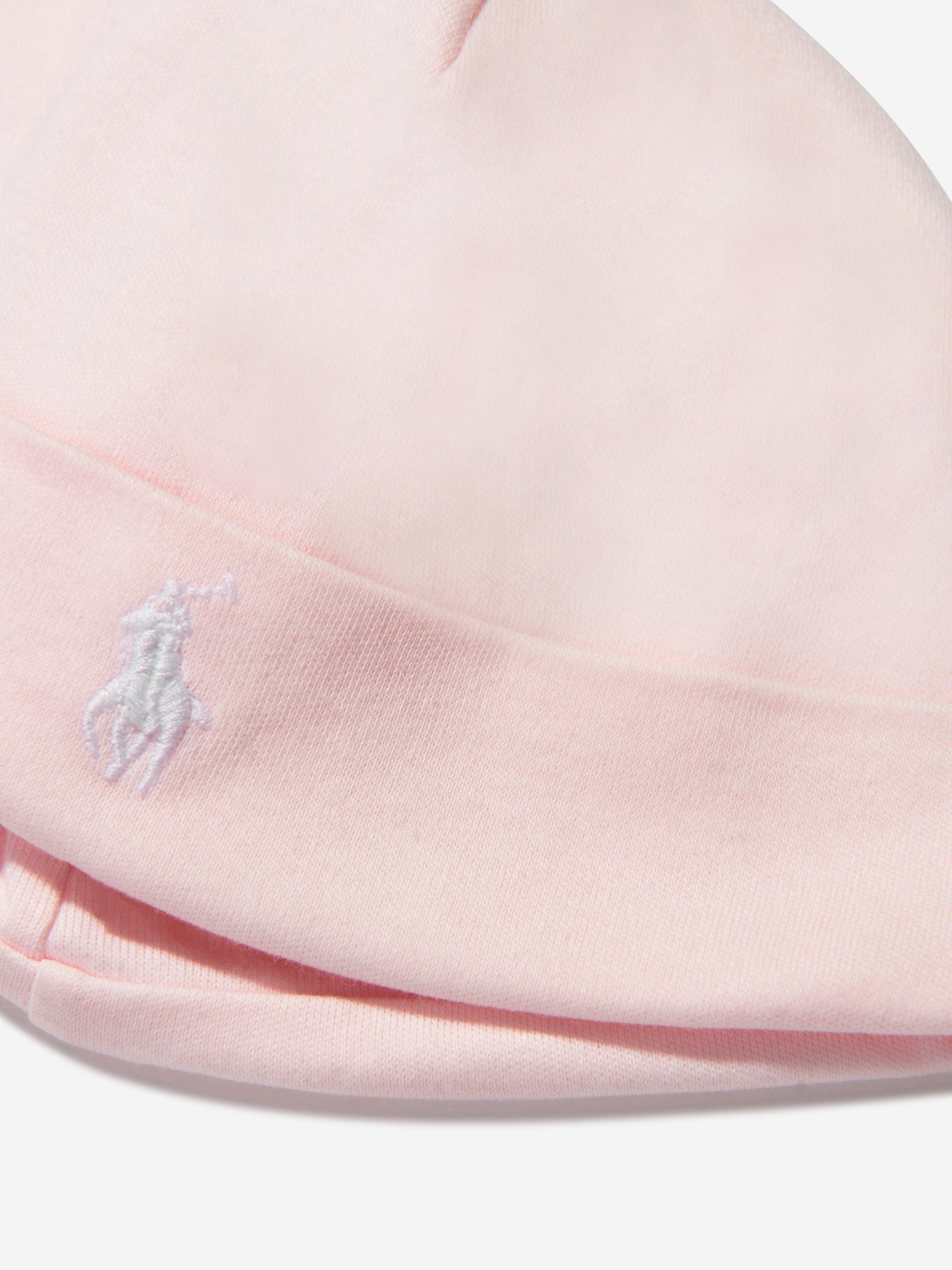 Ralph Lauren Baby Girls Logo Beanie Hat in Pink Pay With Paypal Online