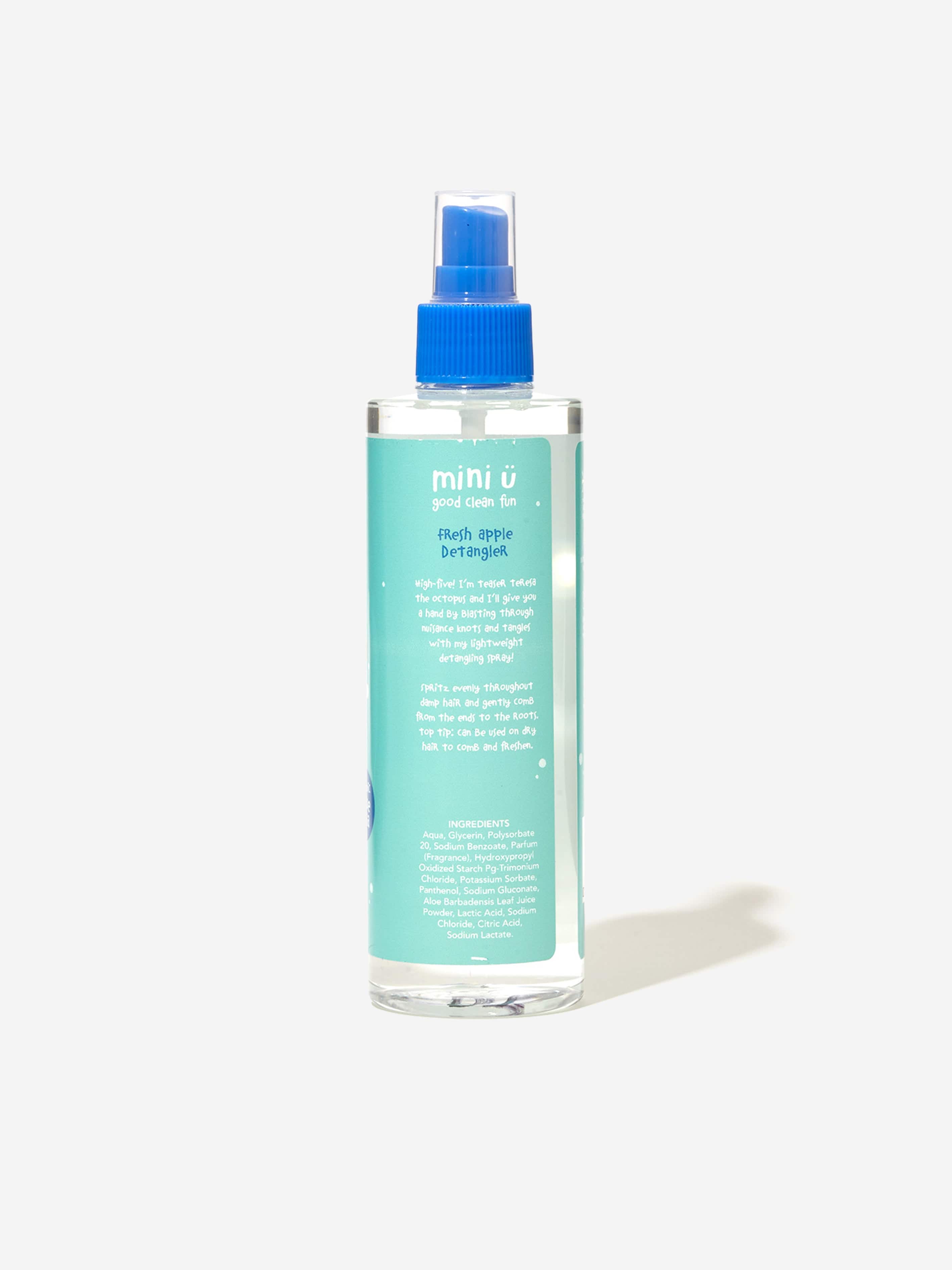 Mini U Kids Fresh Apple Detangler in Blue Discount Pices
