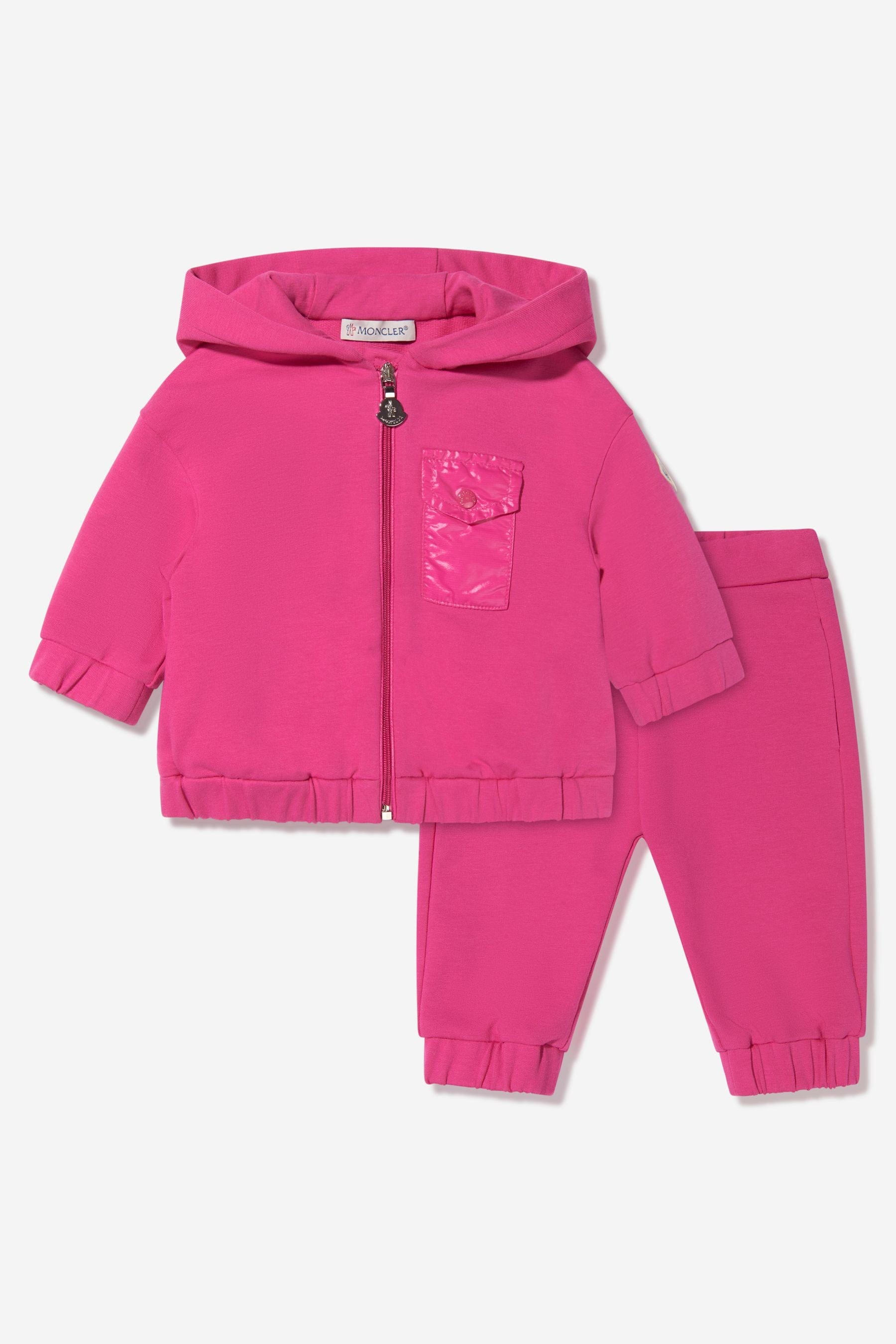 Moncler Enfant Baby Girls Pocket Tracksuit in Pink Websites For Sale