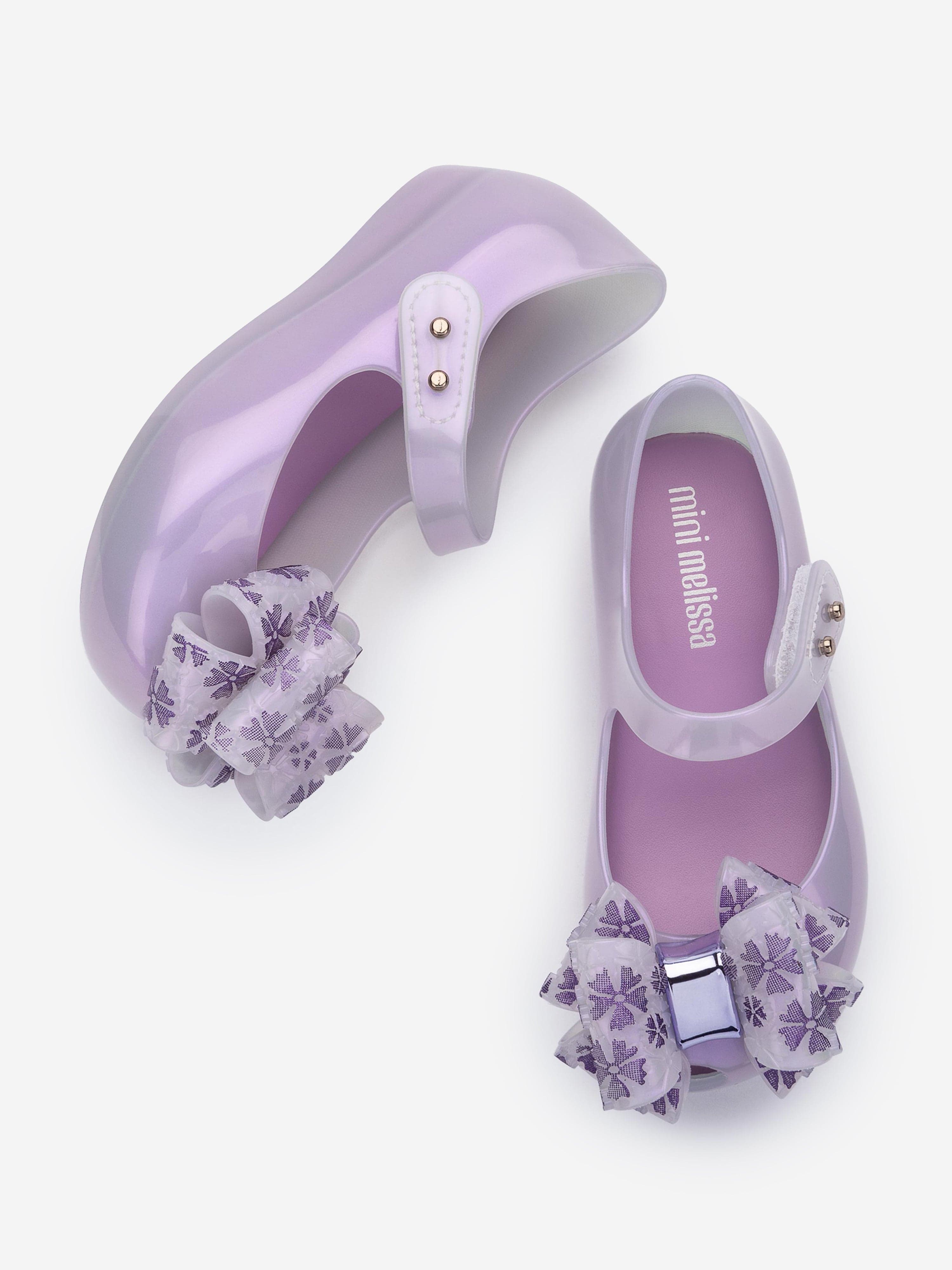 Mini Melissa Girls Ultragirl Sweet Shoes in Purple Newest Cheap Online