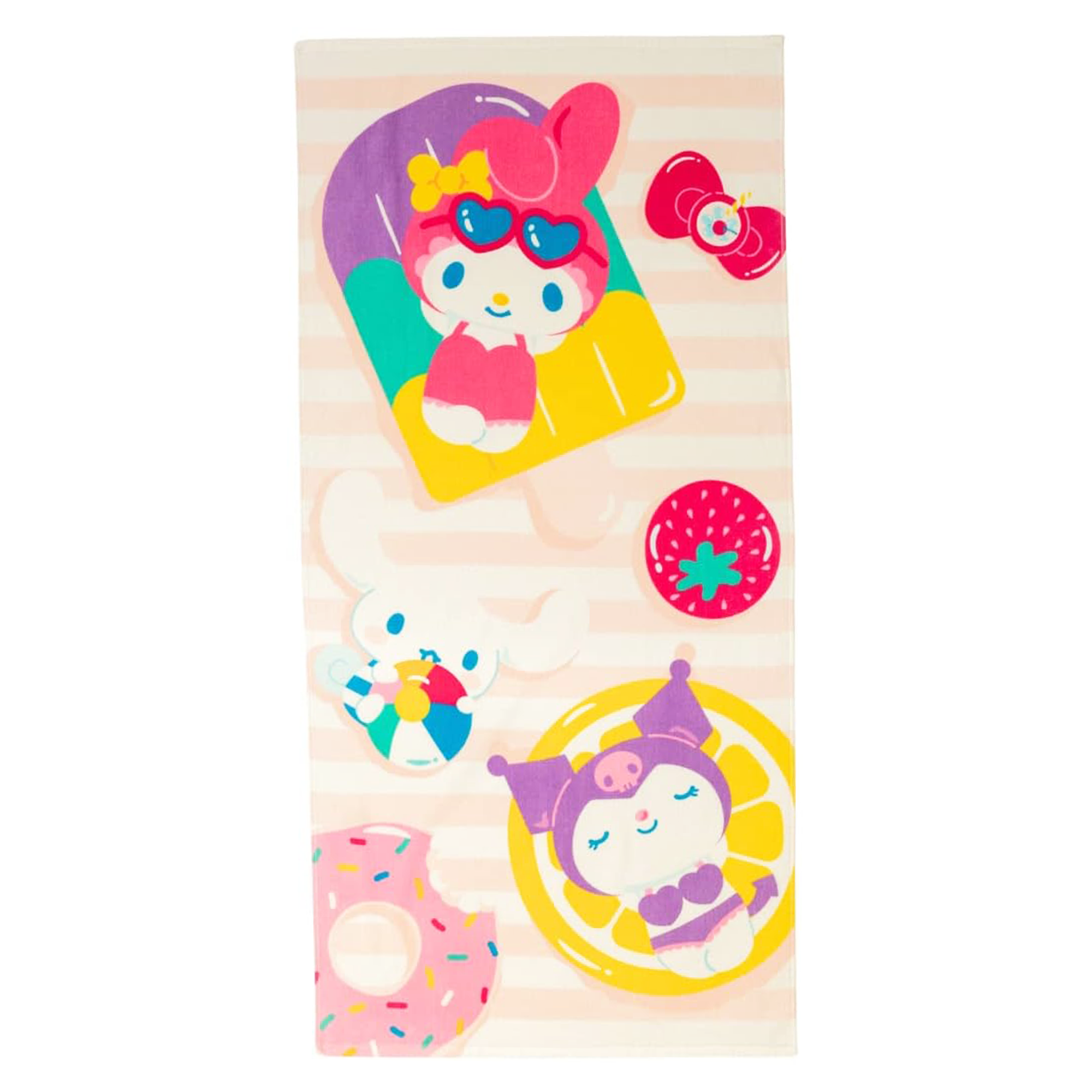Hello Kitty and Friends Ice Cream Float Beach Towel Top Quality Sale Online