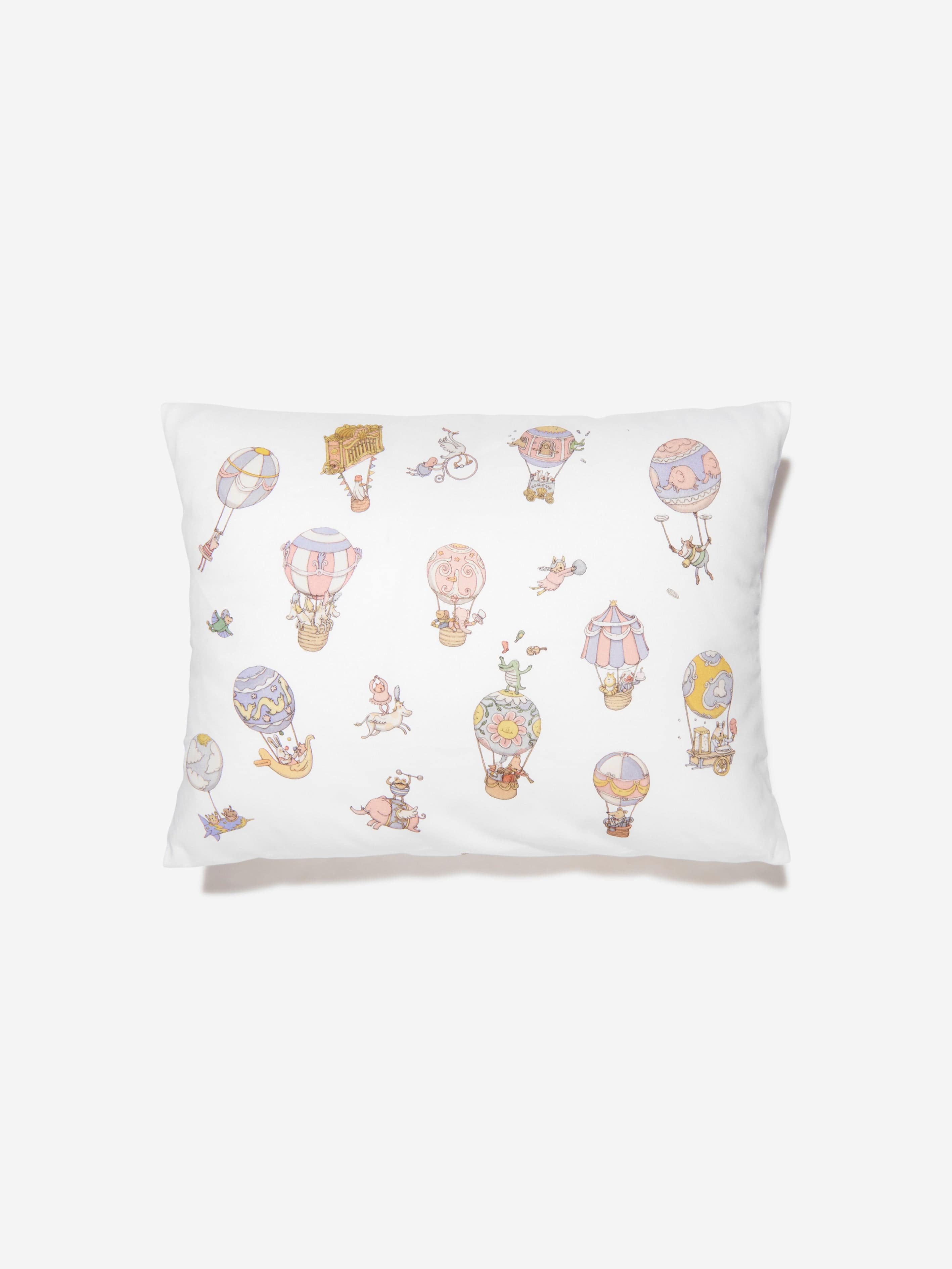 Atelier Choux Kids Pastel Circus Satin Cushion in White Cheap Footlocker