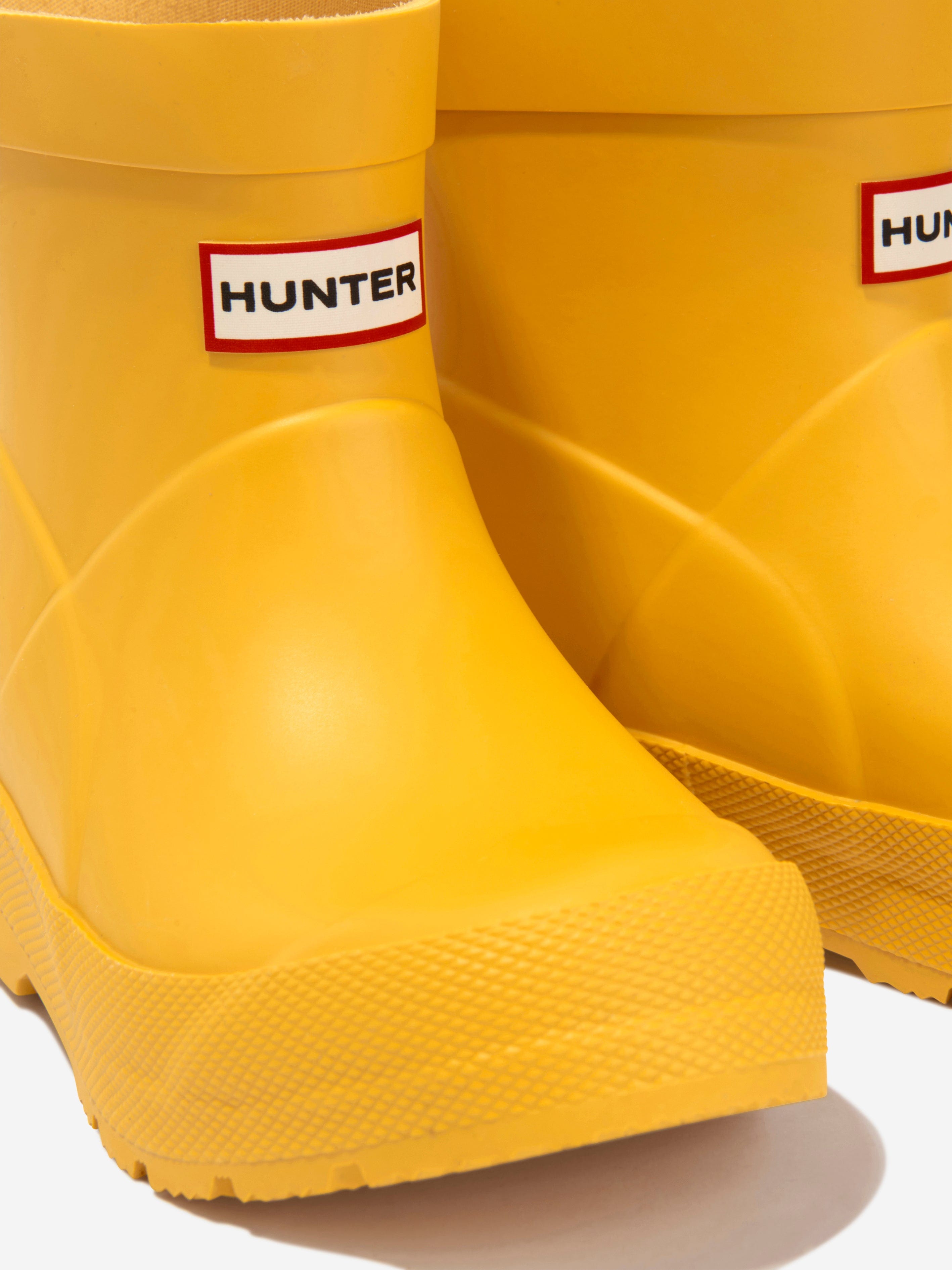 Hunter Kids Play Wellington Boots in Yellow How Much Sale Online